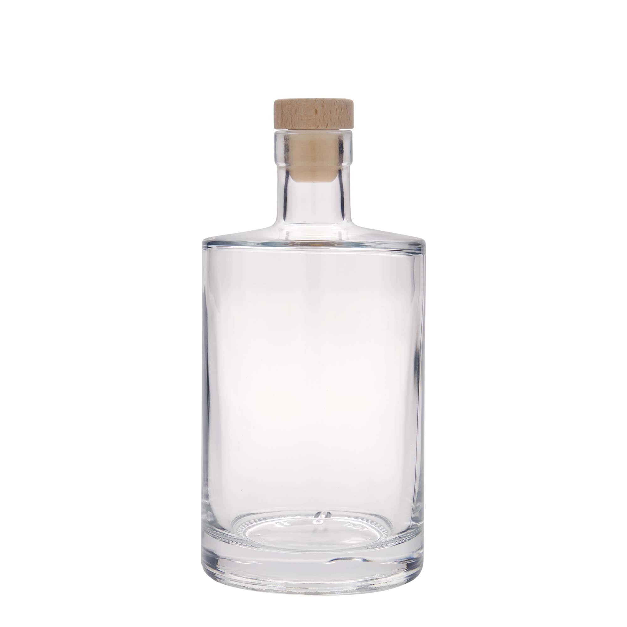 700 ml lasipullo 'Aventura', suu: korkki