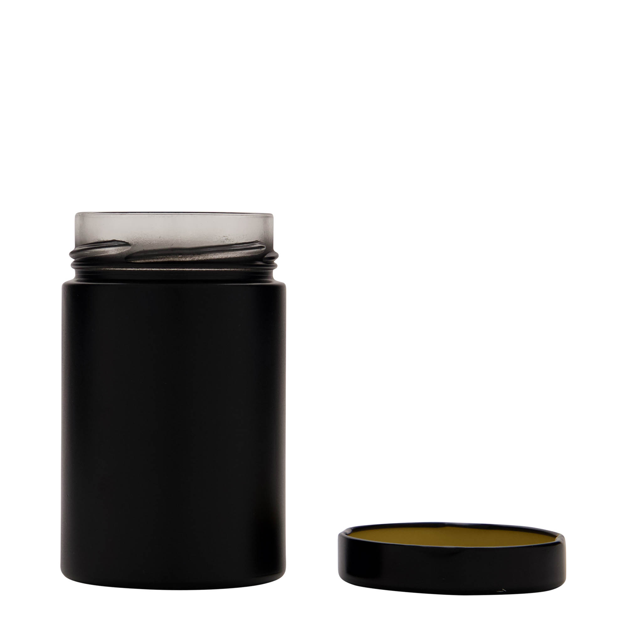 327 ml pyöreä lasi 'Aurora', musta, suuaukko: Deep-Twist-Off (DTO 66) 327 ml pyöreä lasi 'Aurora', musta, suuaukko: Deep-Twist-Off (DTO 66)