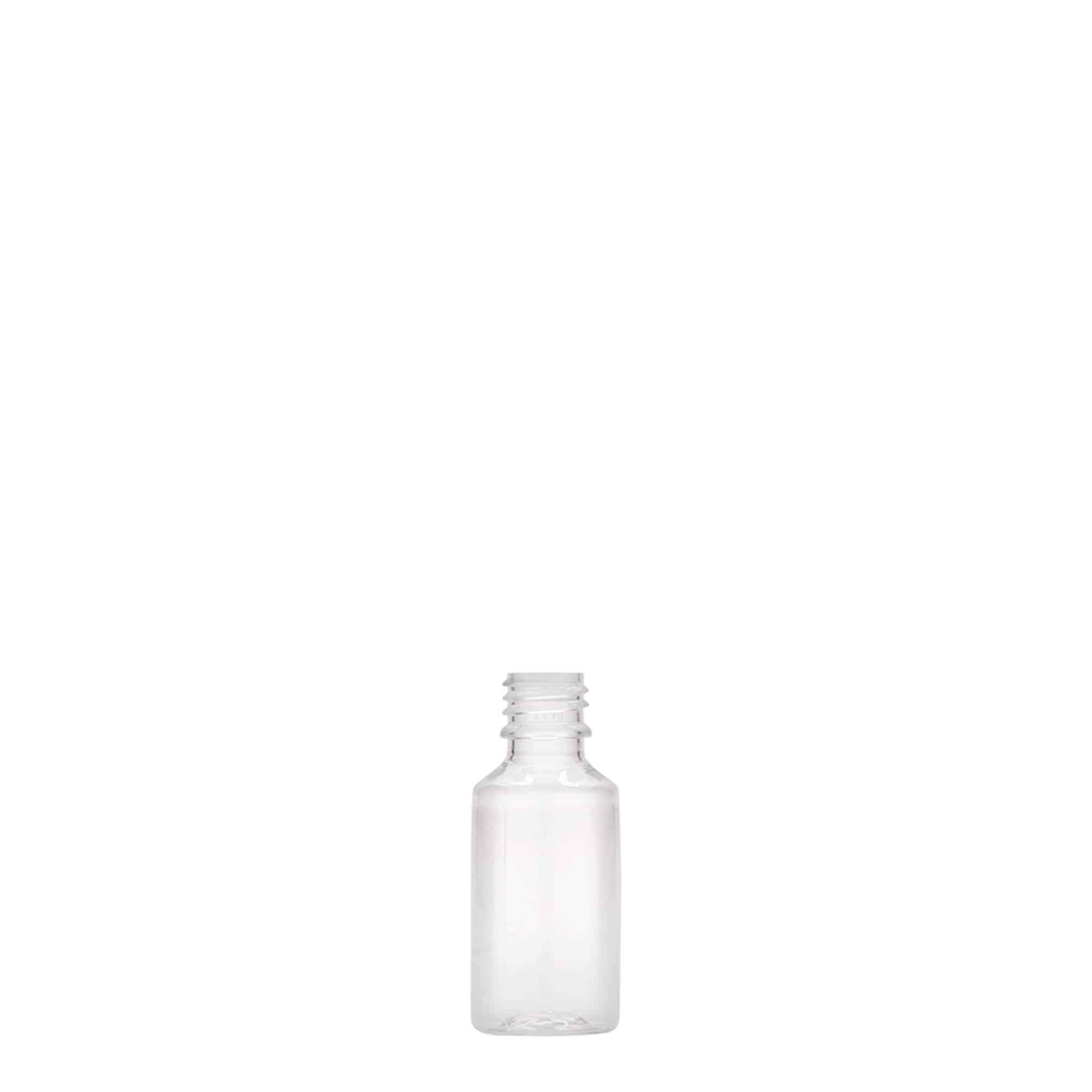 10 ml PET-pullo 'E-Liquid' laadun- ja lapsilukolla, muovia, suuaukko: ruuvikorkki