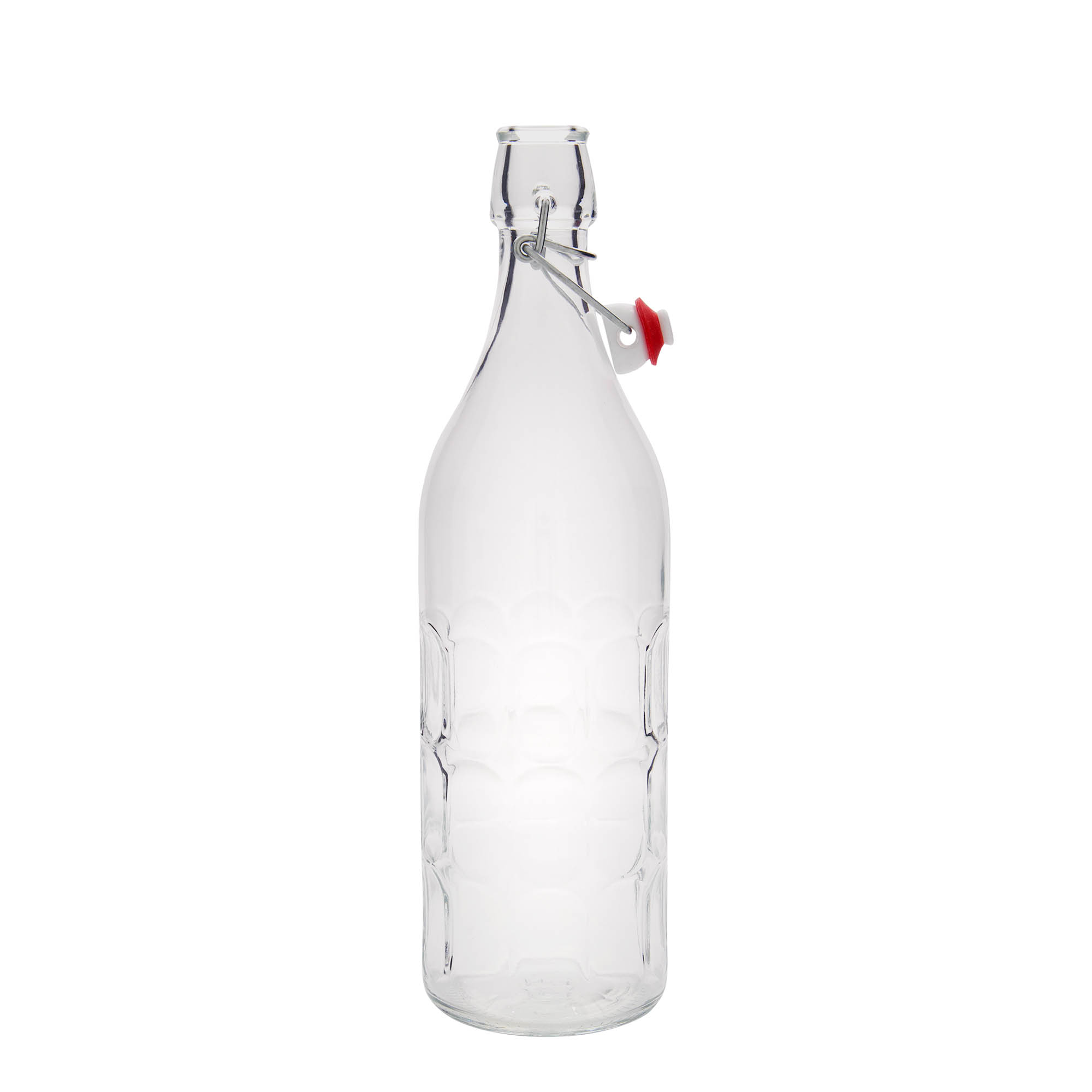 1 000 ml lasipullo Moresca, suuaukko: saranakorkki
