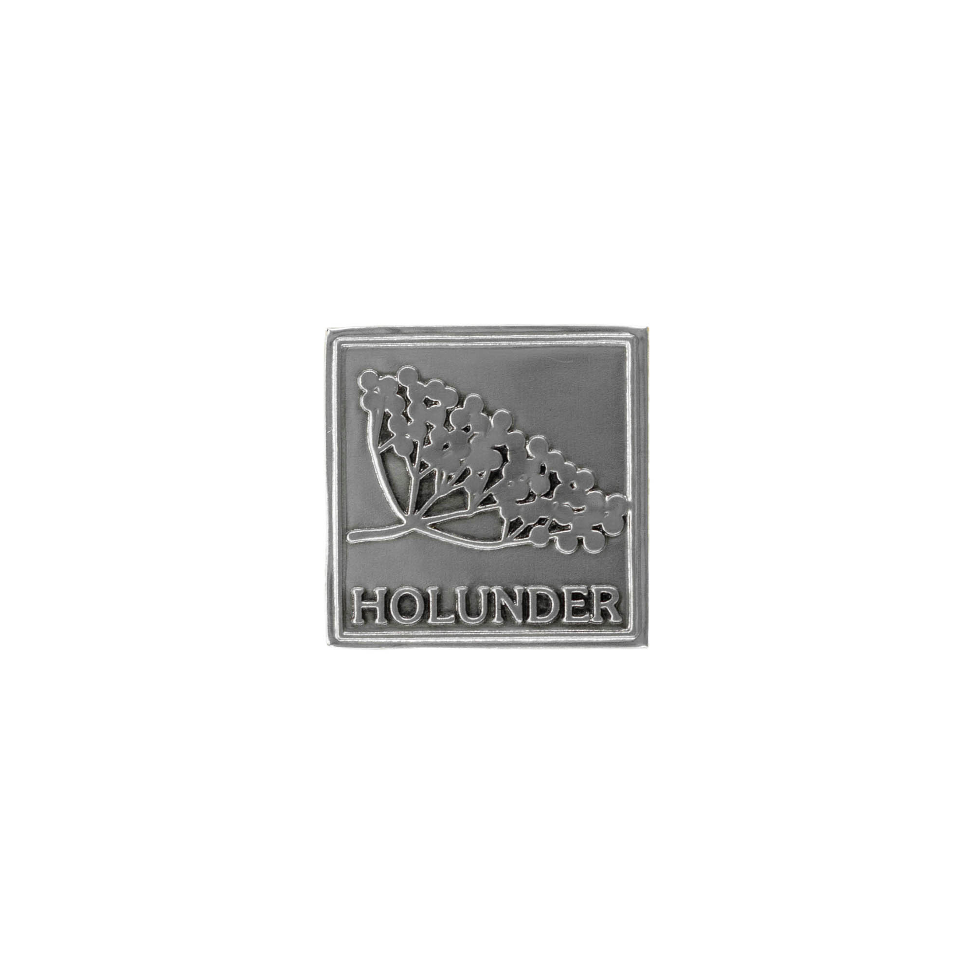 Sinkkitarra 'Holunder', neliö, metalli, hopea Sinkkitarra 'Holunder', neliö, metalli, hopea