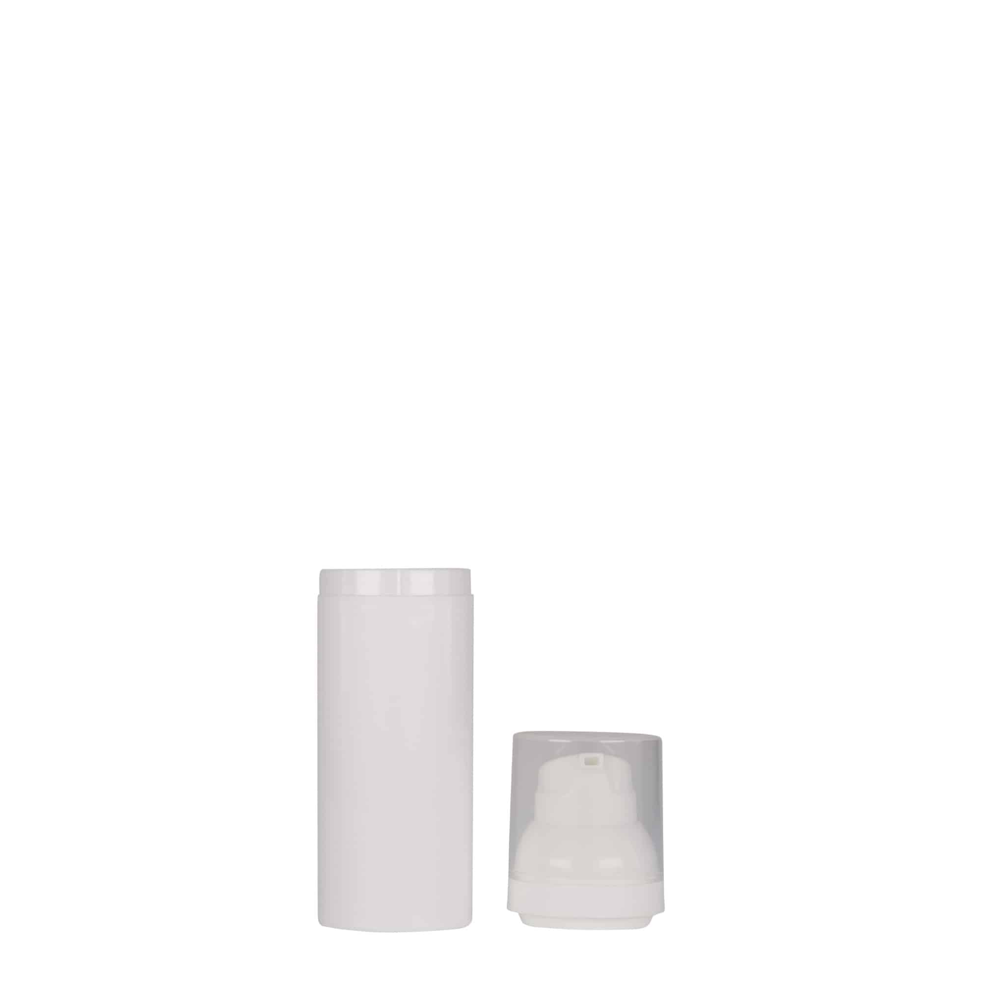 50 ml Airless-annostelija 'Mezzo', PP-muovi, valkoinen
