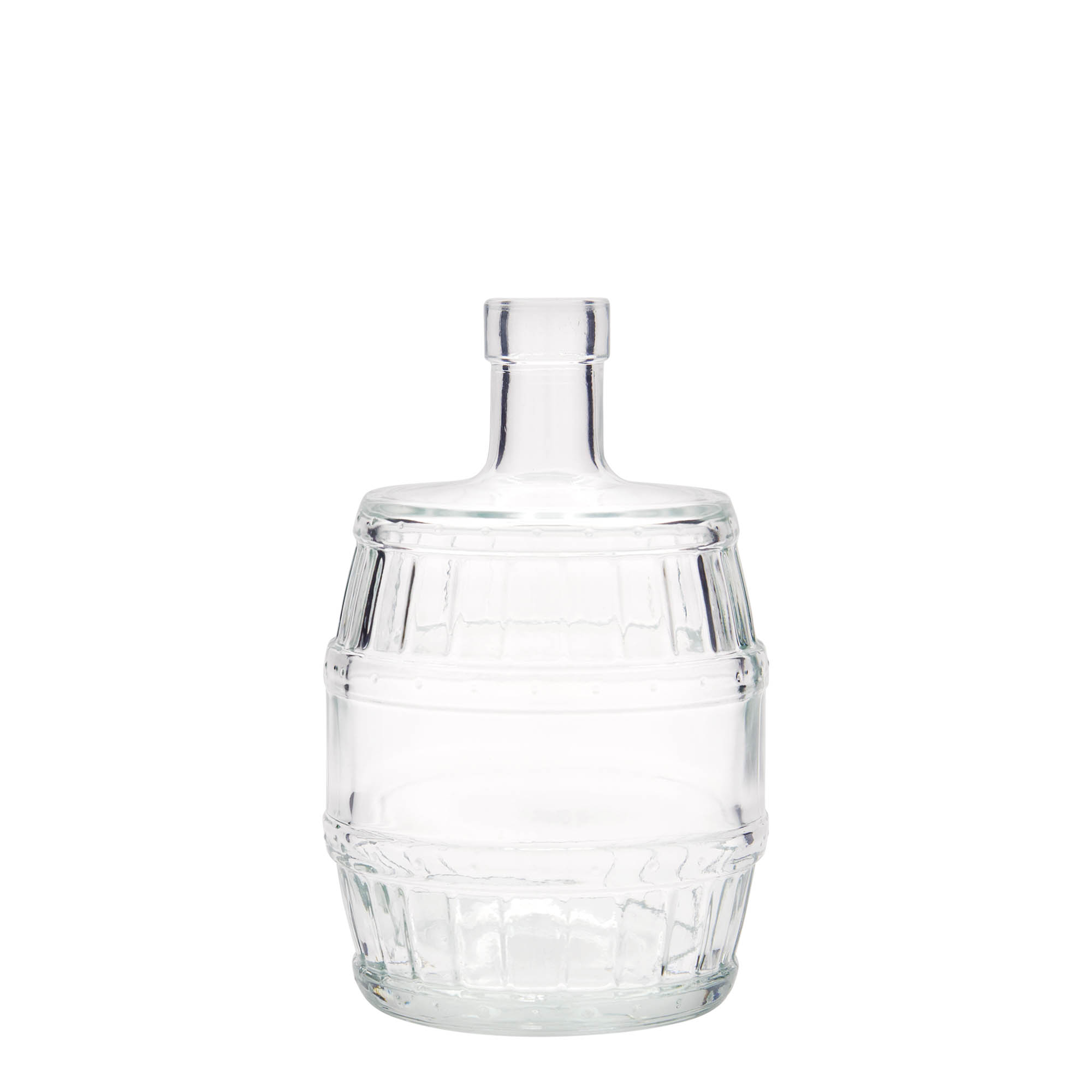 500 ml lasipullo 'tynnyri', suuaukko: korkki 500 ml lasipullo 'tynnyri', suuaukko: korkki