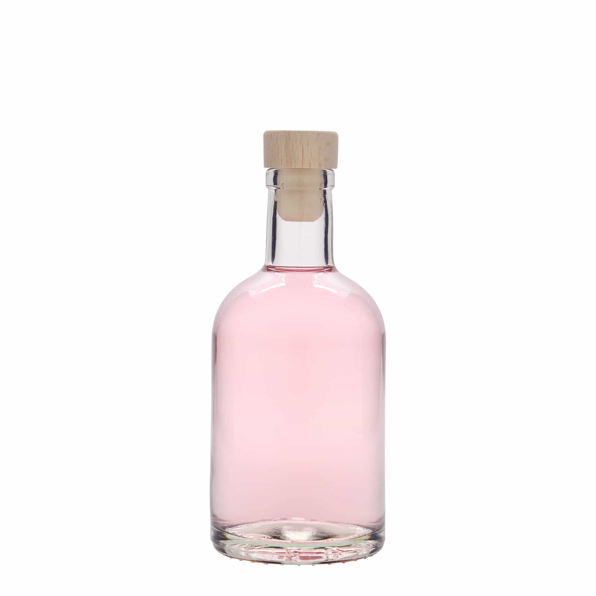 250 ml lasipullo 'First Class', suu: korkki