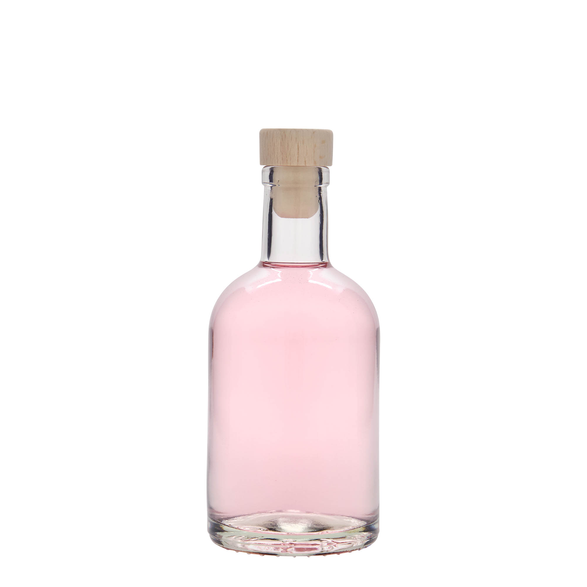 250 ml lasipullo 'First Class', suuaukon tyyppi: korkki