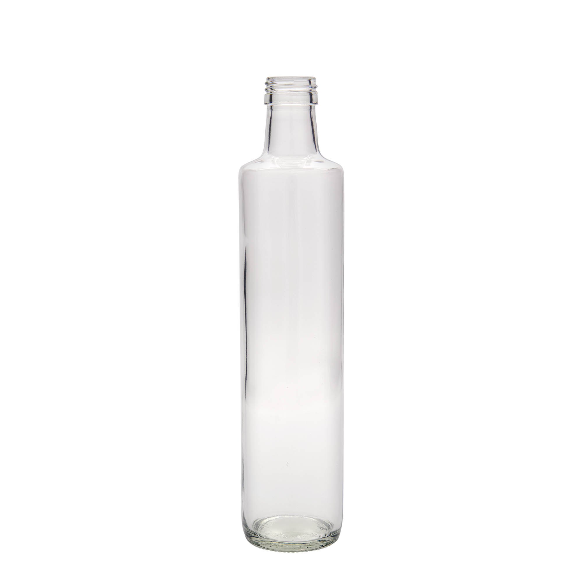 500 ml lasipullo 'Dorica', suuaukko: PP 31,5 500 ml lasipullo 'Dorica', suuaukko: PP 31,5