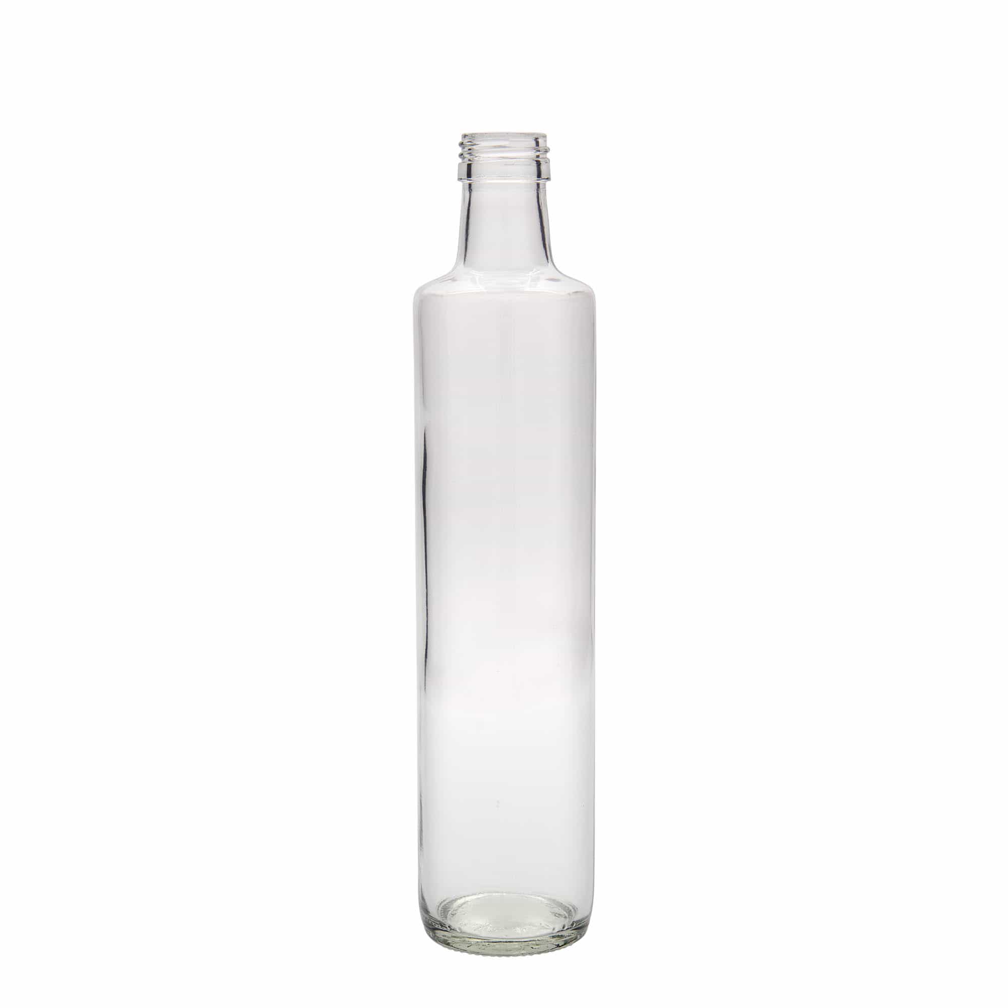 500 ml lasipullo 'Dorica', suuaukko: PP 31,5