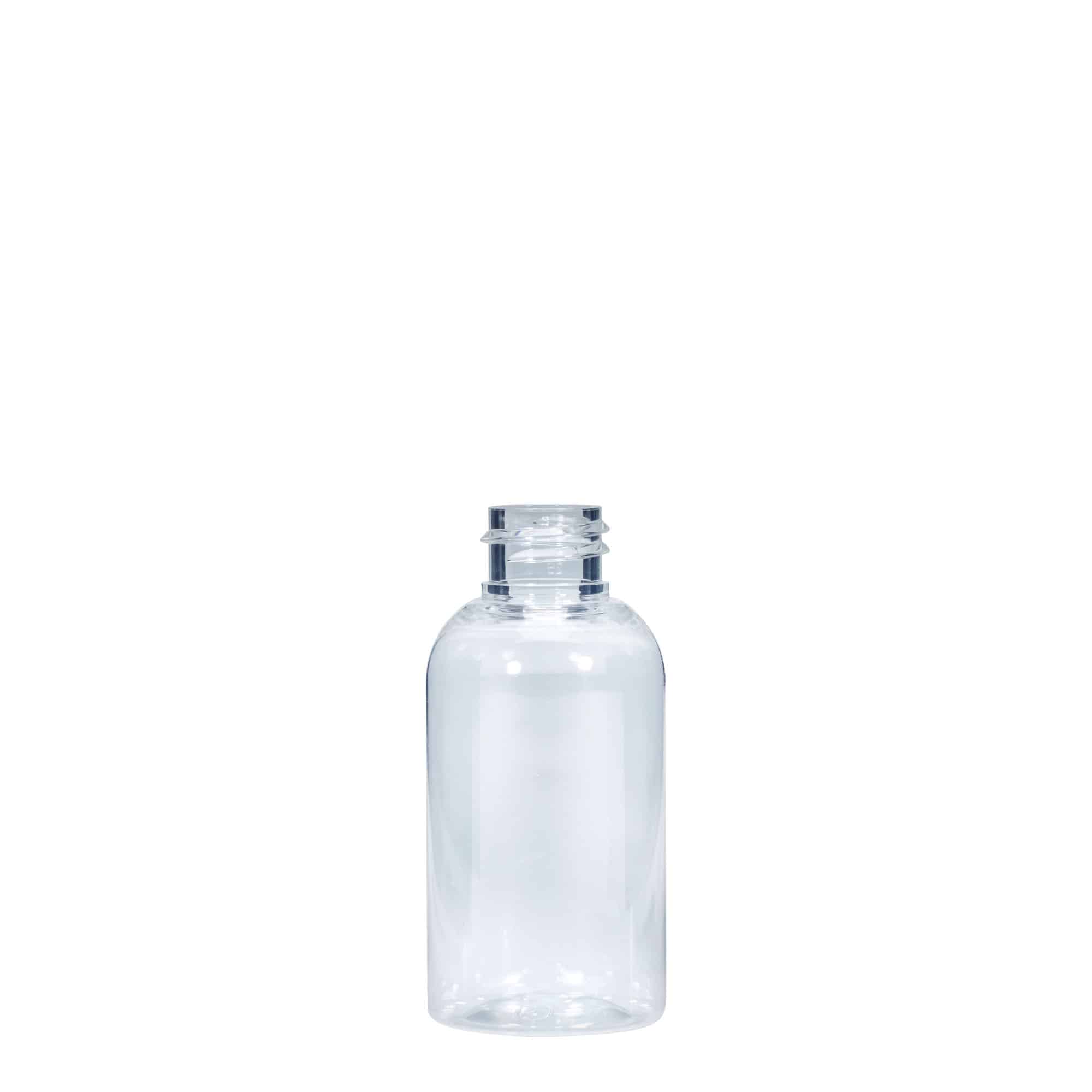 50 ml PET-pullo 'Boston', muovi, suu: GPI 20/410