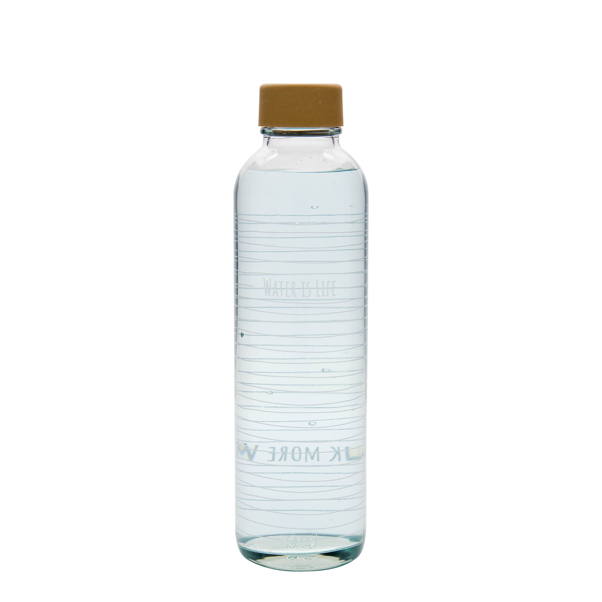 700 ml juomapullo CARRY Bottle 'Water is Life', suuaukko: ruuvikorkki 700 ml juomapullo CARRY Bottle 'Water is Life', suuaukko: ruuvikorkki