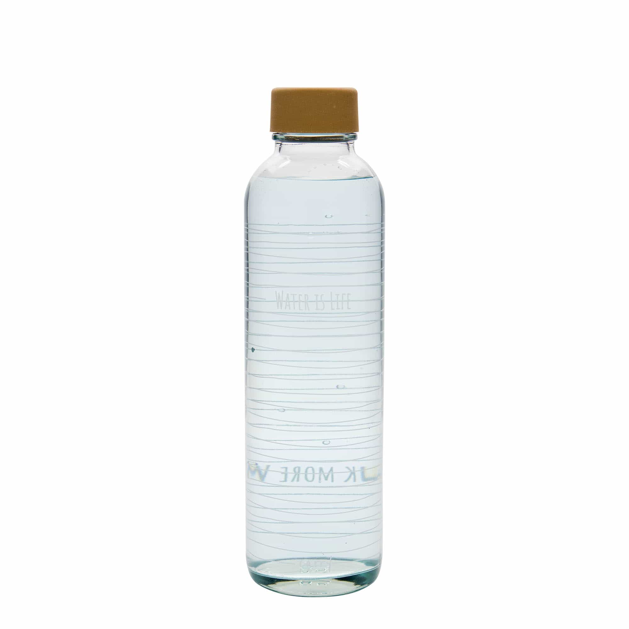 700 ml juomapullo CARRY Bottle 'Water is Life', suuaukko: ruuvikorkki