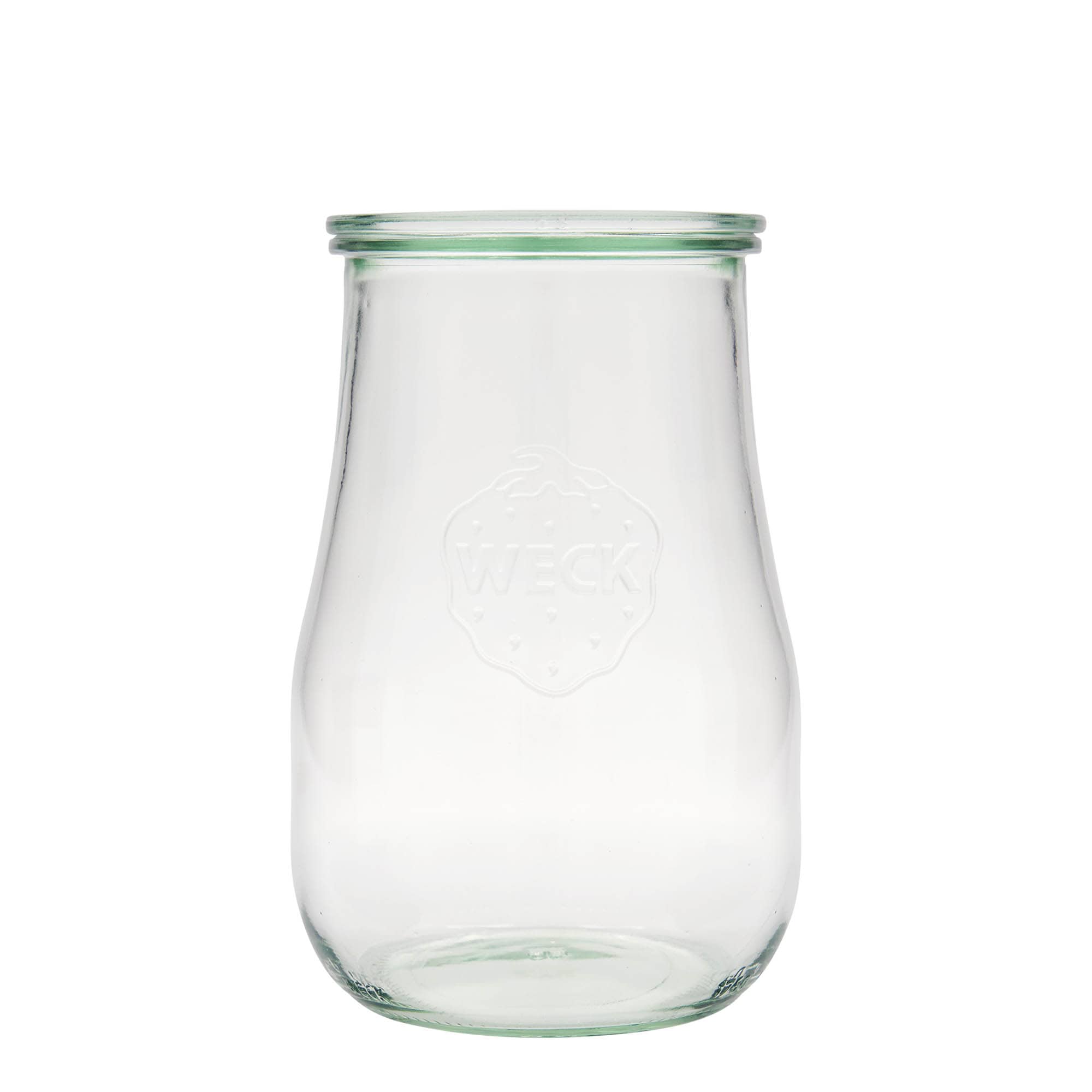 1.750 ml WECK-tulppulasi, suuaukko: pyöreäreunainen