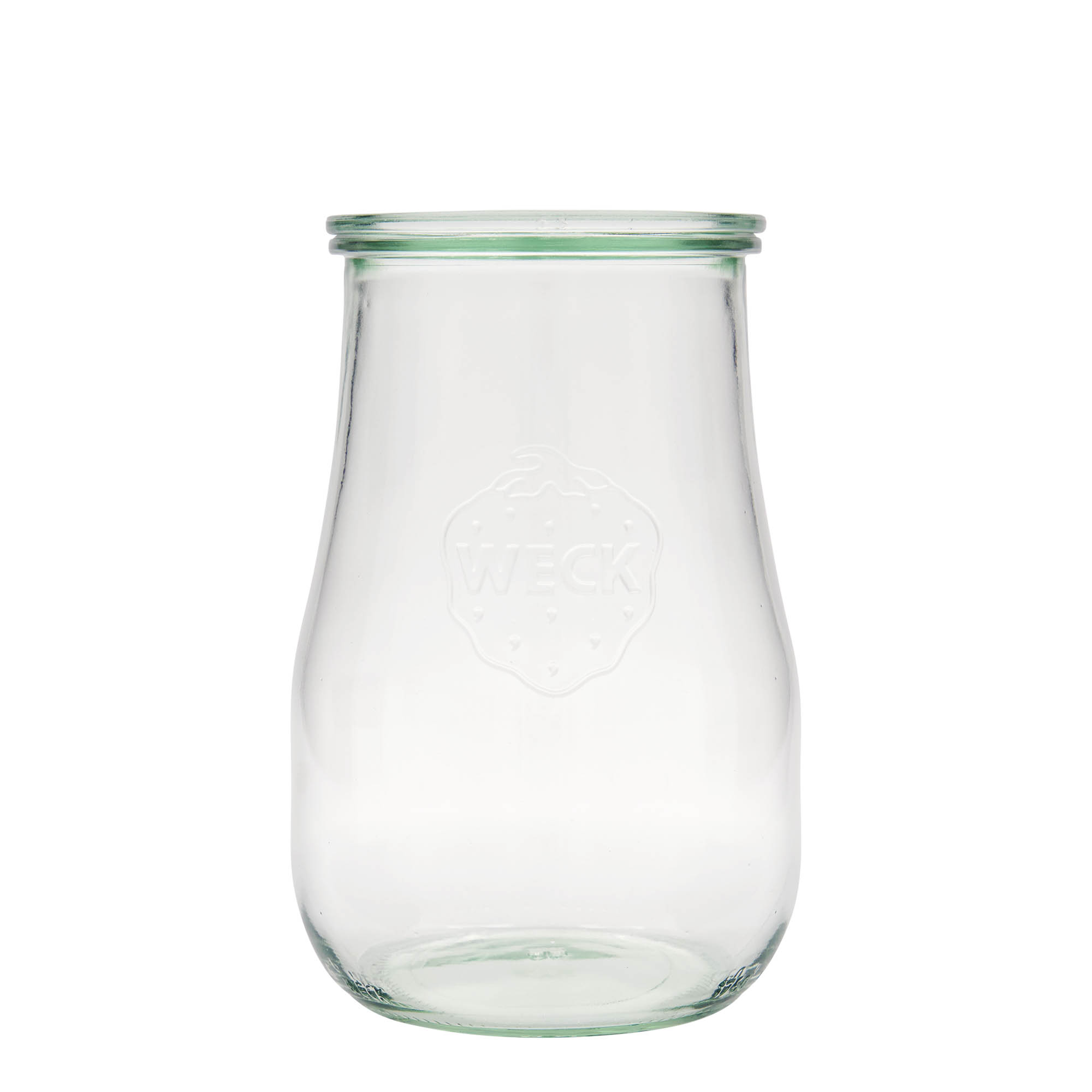 1.750 ml WECK-tulppulasi, suuaukko: pyöreäreunainen 1.750 ml WECK-tulppulasi, suuaukko: pyöreäreunainen