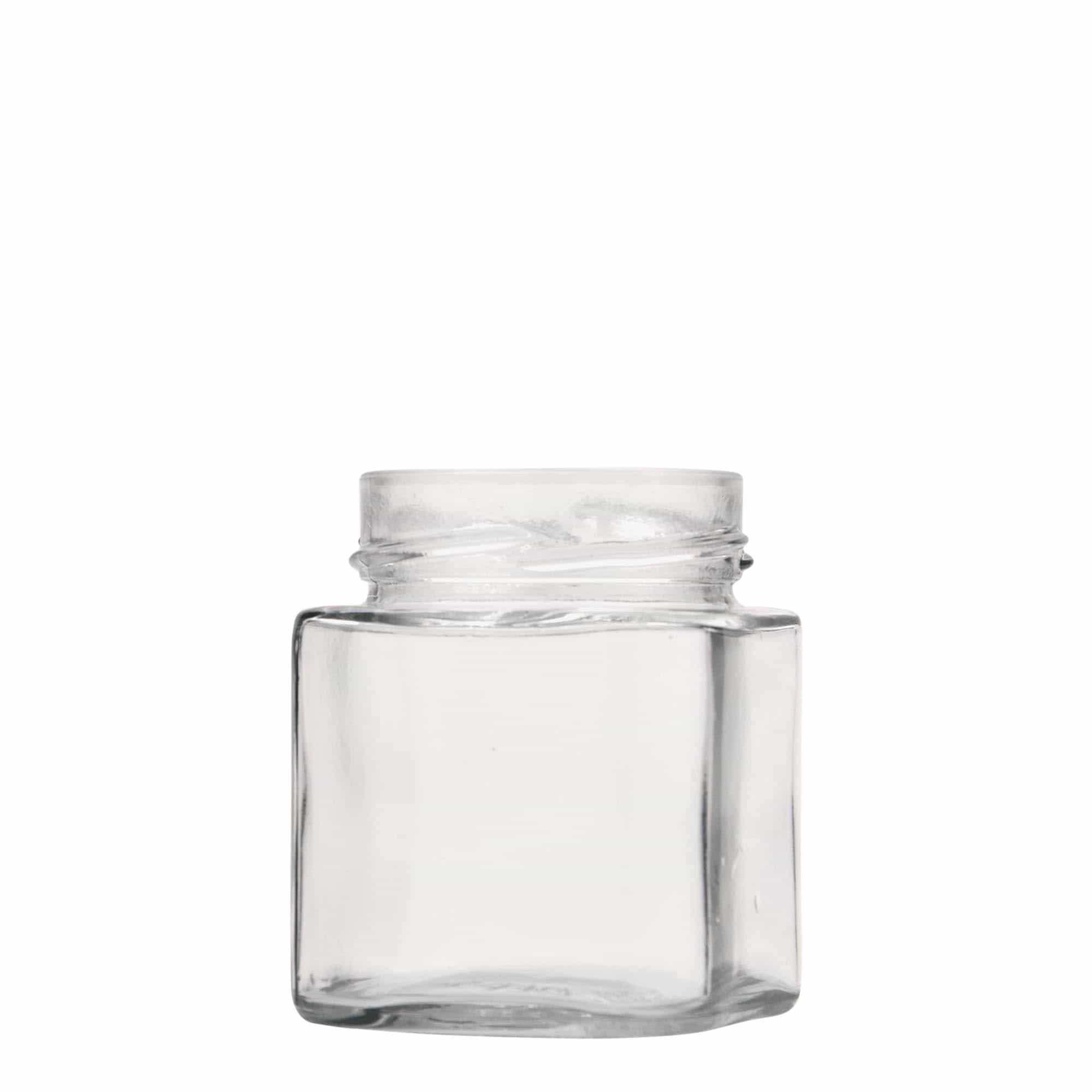 212 ml nelikulm. lasi 'Ikarus', suu: Deep-Twist-Off (DTO 63)