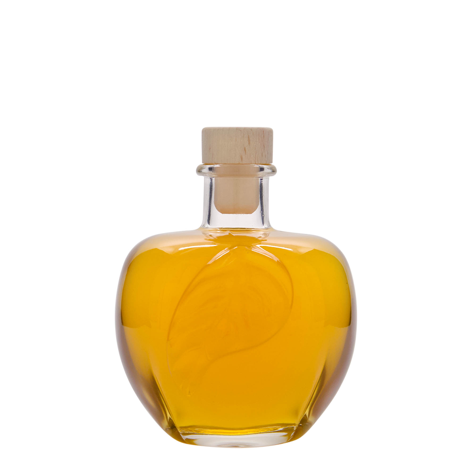 350 ml lasipullo 'Omena', suuaukko: korkki 350 ml lasipullo 'Omena', suuaukko: korkki