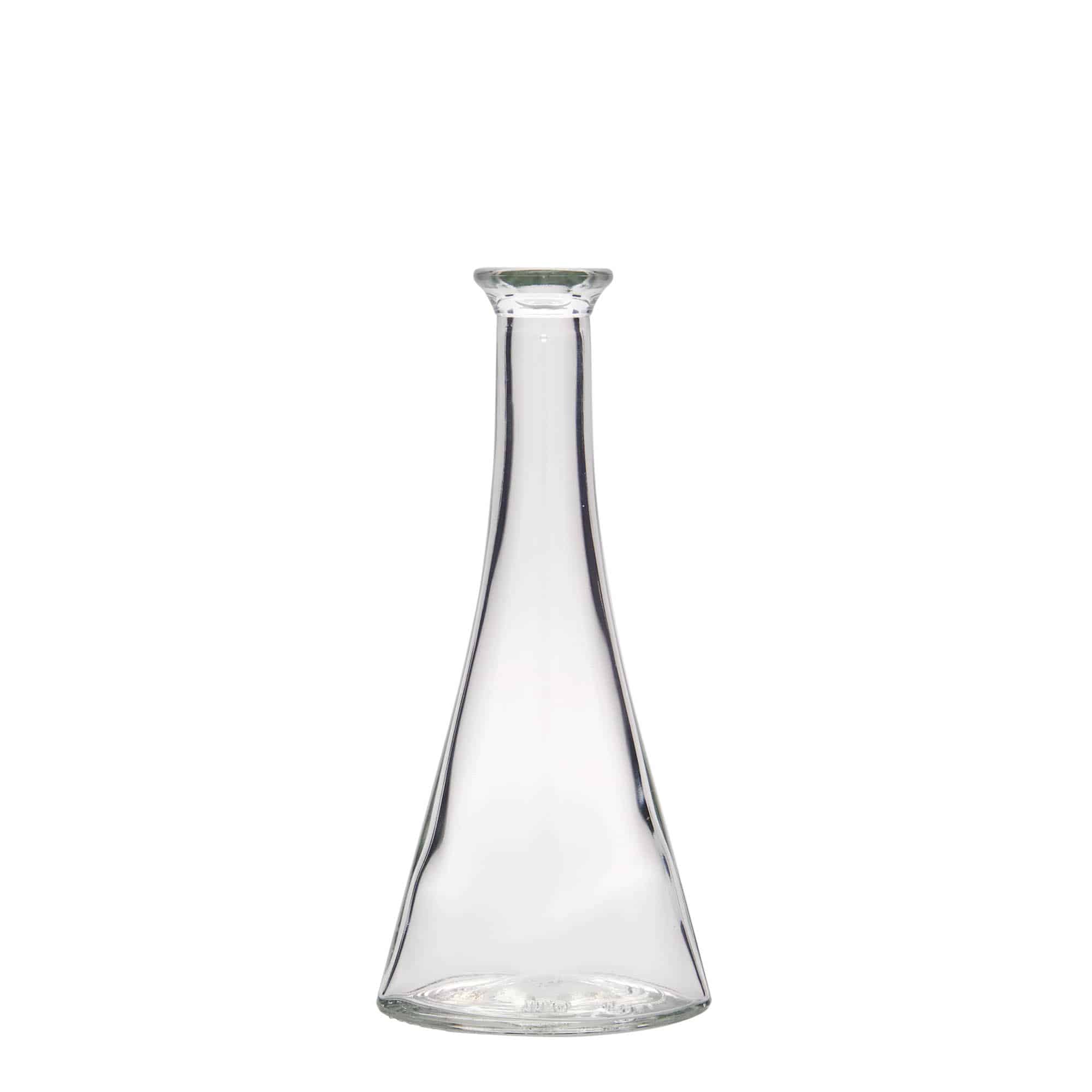 100 ml lasipullo 'Veronica', puolipyöreä, suuaukko: korkki