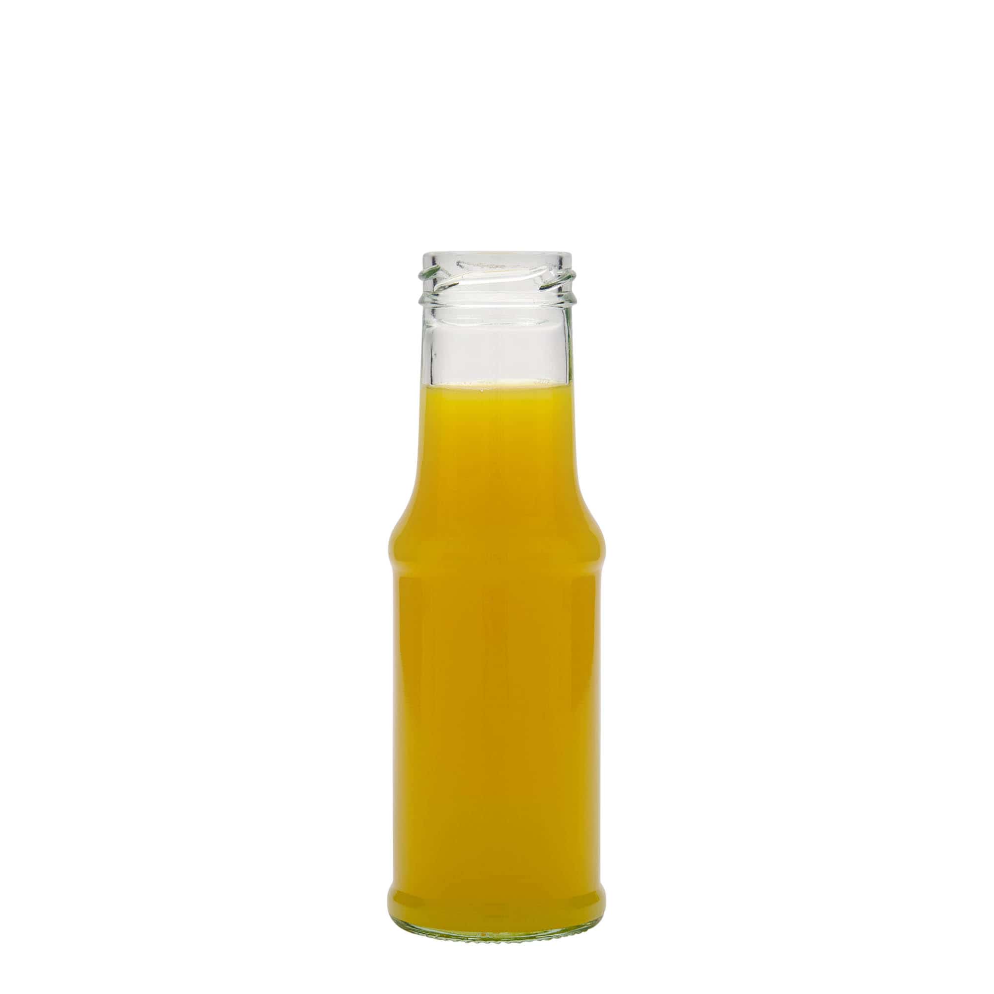200 ml kastikepullo, lasia, suuaukon tyyppi: Twist-Off (TO 43) 200 ml kastikepullo, lasia, suuaukon tyyppi: Twist-Off (TO 43)