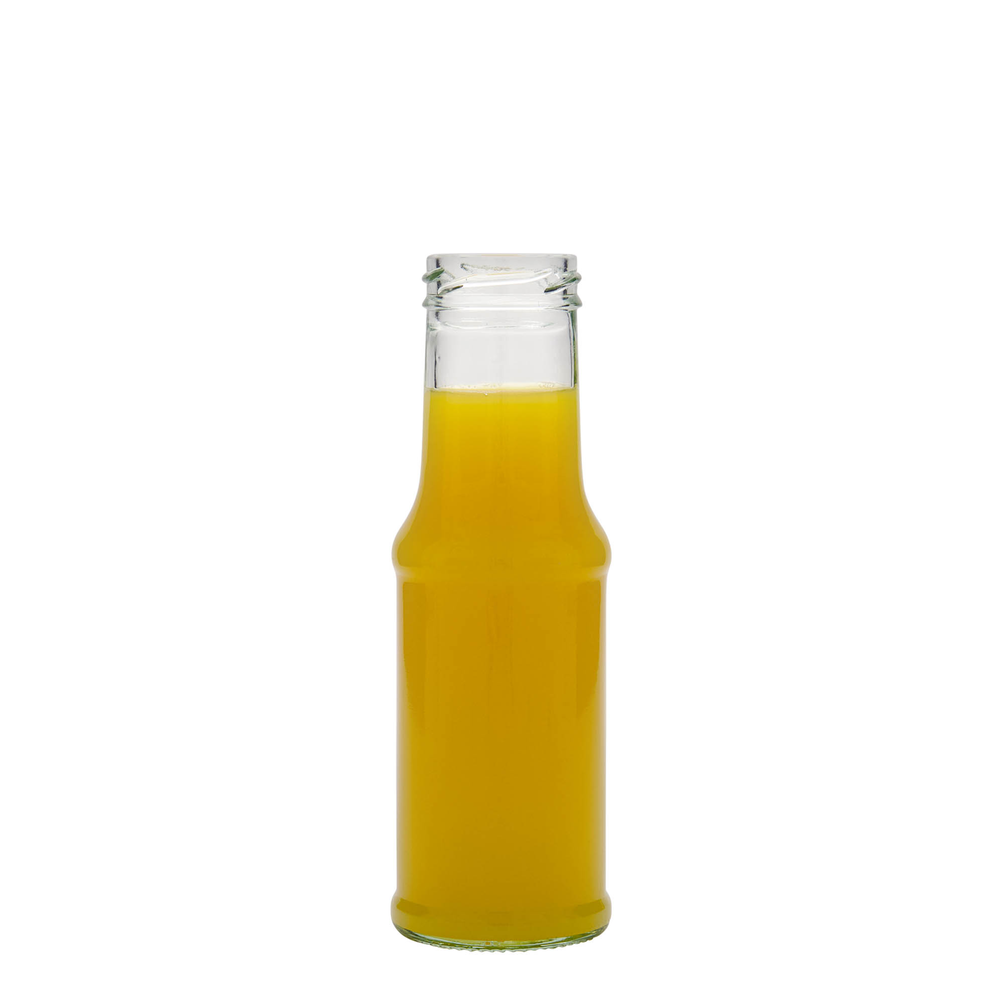 200 ml kastikepullo, lasia, suuaukon tyyppi: Twist-off (TO 43)