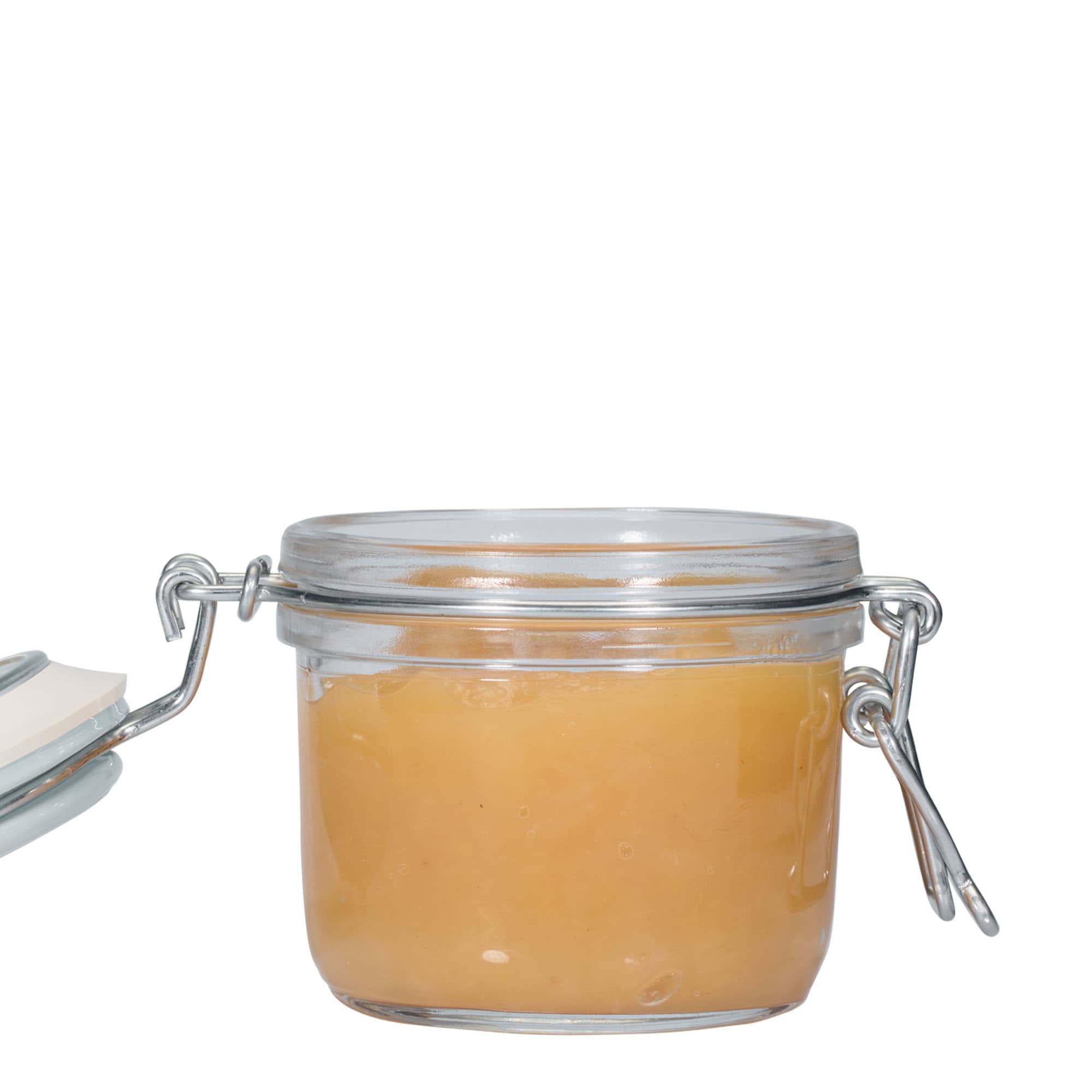 200 ml langallinen lasipurkki 'Fido', sininen, suuaukko: langallinen suljin 200 ml langallinen lasipurkki 'Fido', sininen, suuaukko: langallinen suljin