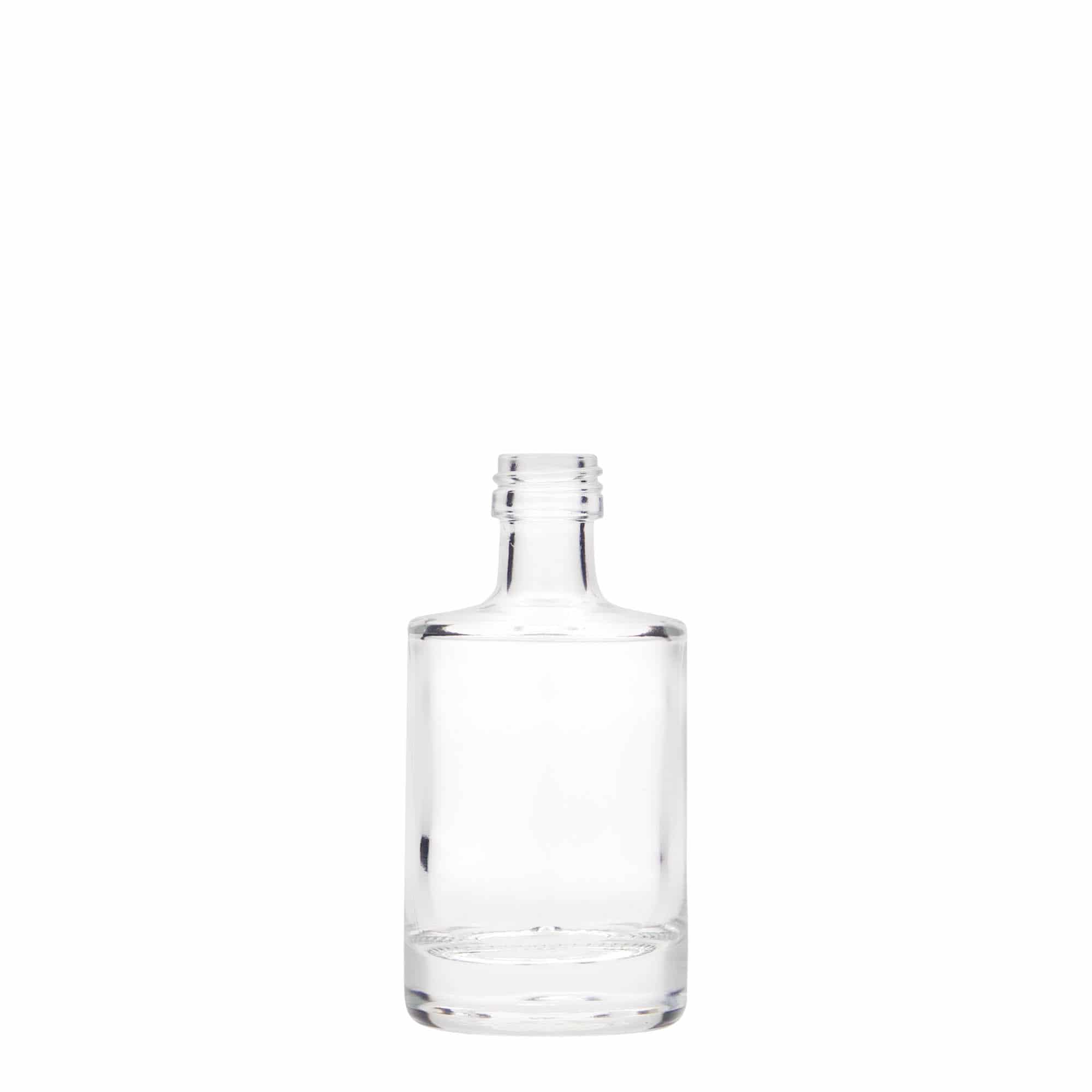 50 ml lasipullo 'Aventura', suuaukko: PP 18