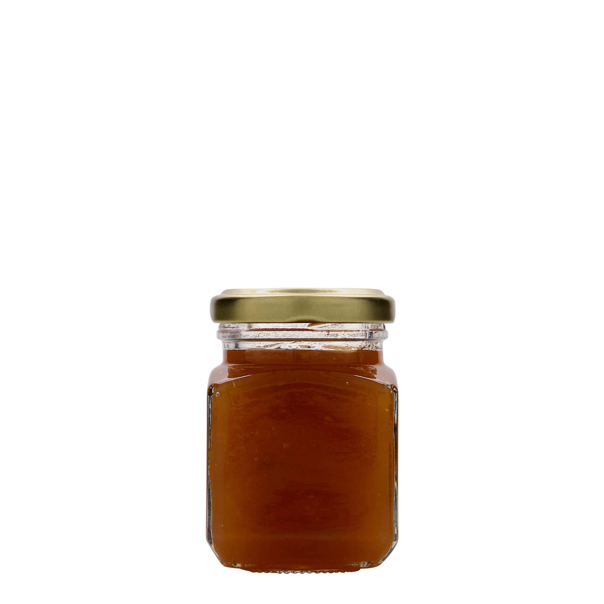 106 ml neliölasipullo, suuaukko: Twist-Off (TO 48)