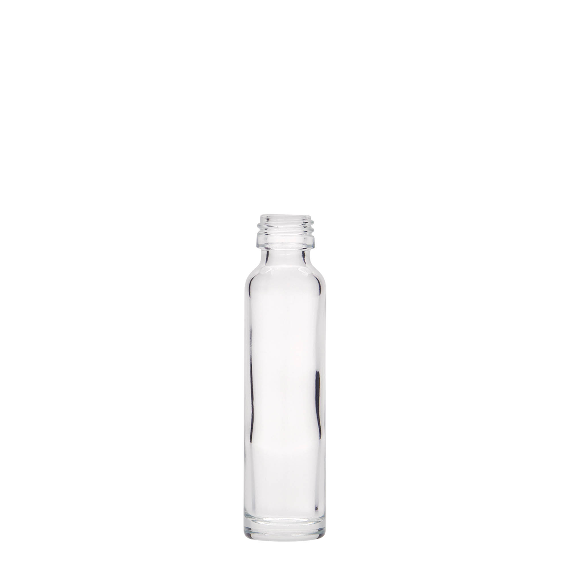 20 ml Krugpullo, lasia, suuaukko: PP 18