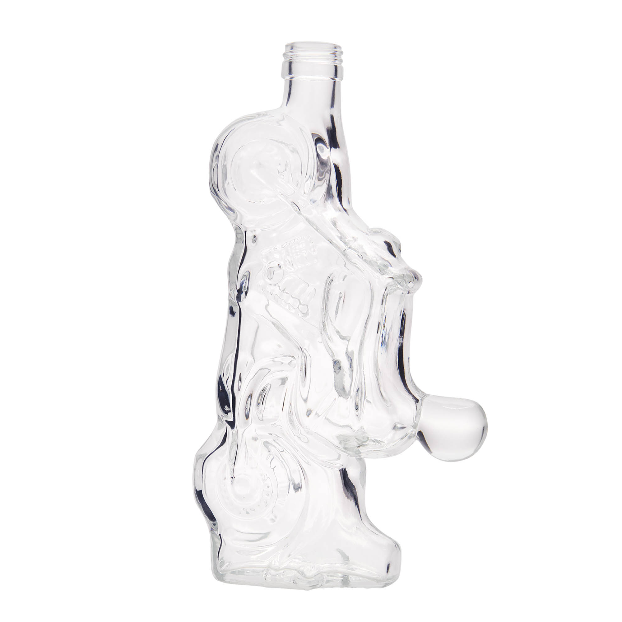 350 ml lasipullo 'Moottoripyörä', suuaukko: PP 28