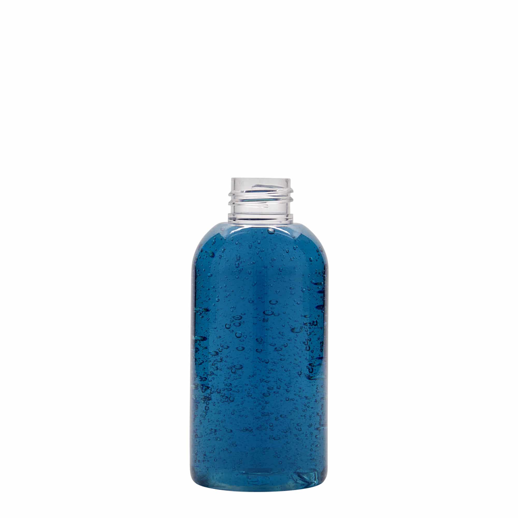 150 ml PET-pullo 'Boston', muovi, suu: GPI 24/410