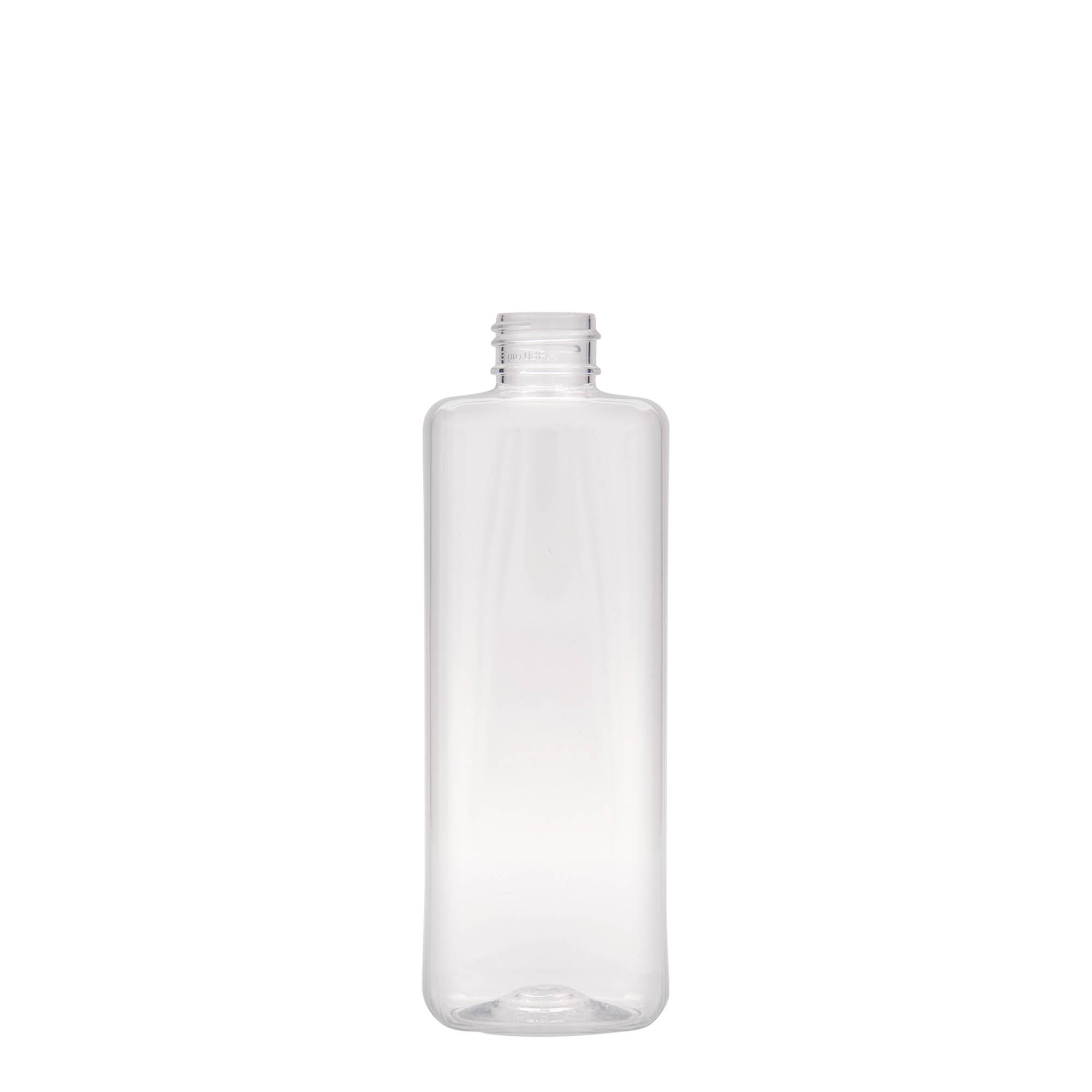 300 ml PET-pullo 'Karl', neliömäinen, muovia, suuaukko: 24/410 300 ml PET-pullo 'Karl', neliömäinen, muovia, suuaukko: 24/410
