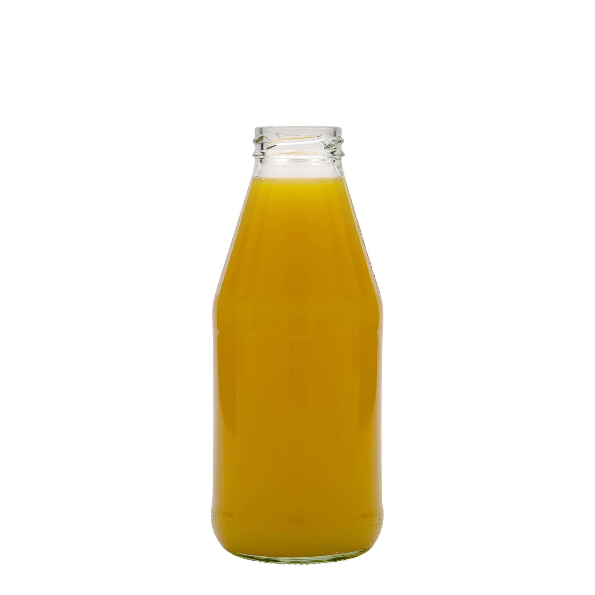 500 ml leveäkaulainen universaalipullo, lasia, suuaukko: Twist-Off (TO 43)