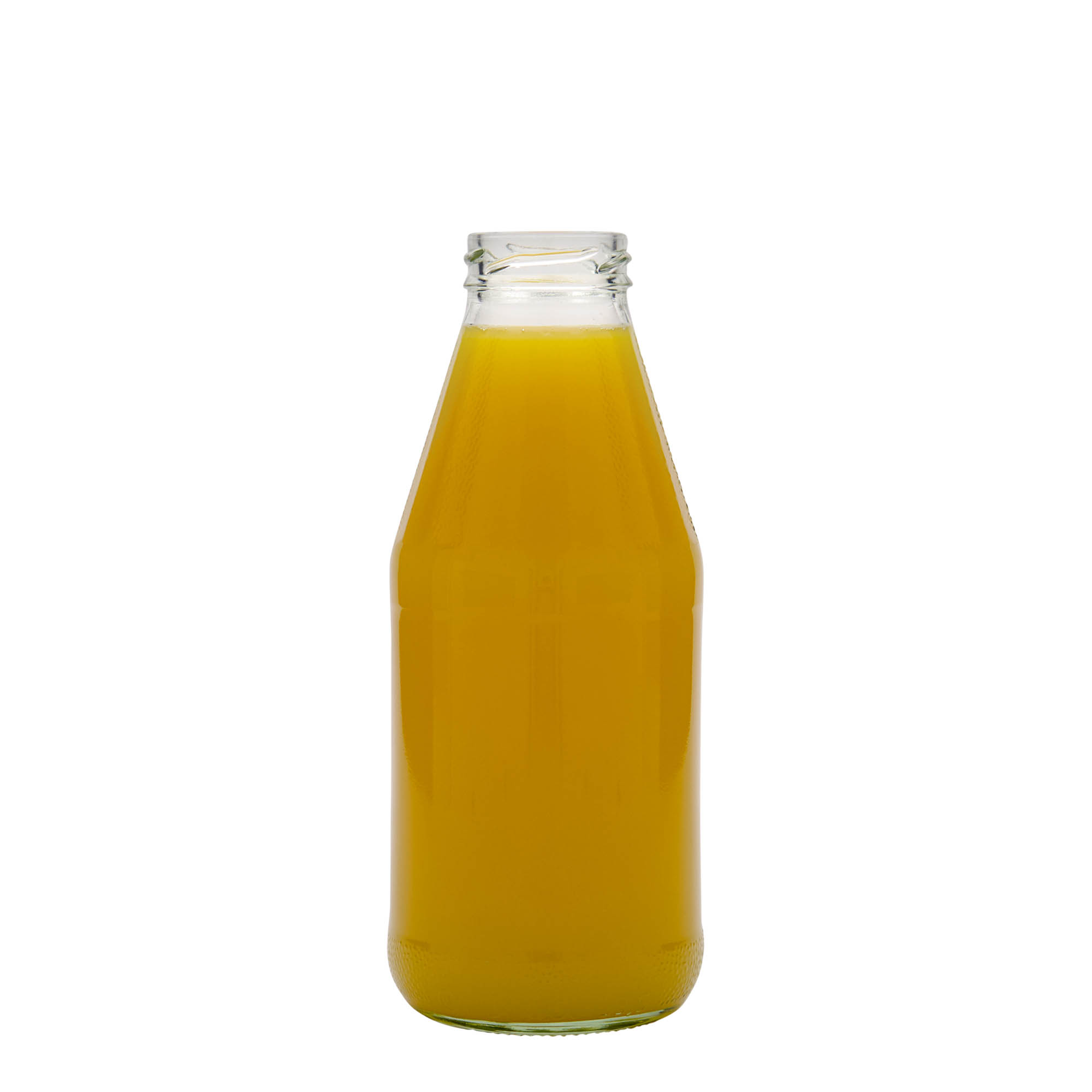 500 ml leveäkaulainen universaalipullo, lasia, suuaukko: Twist-Off (TO 43)