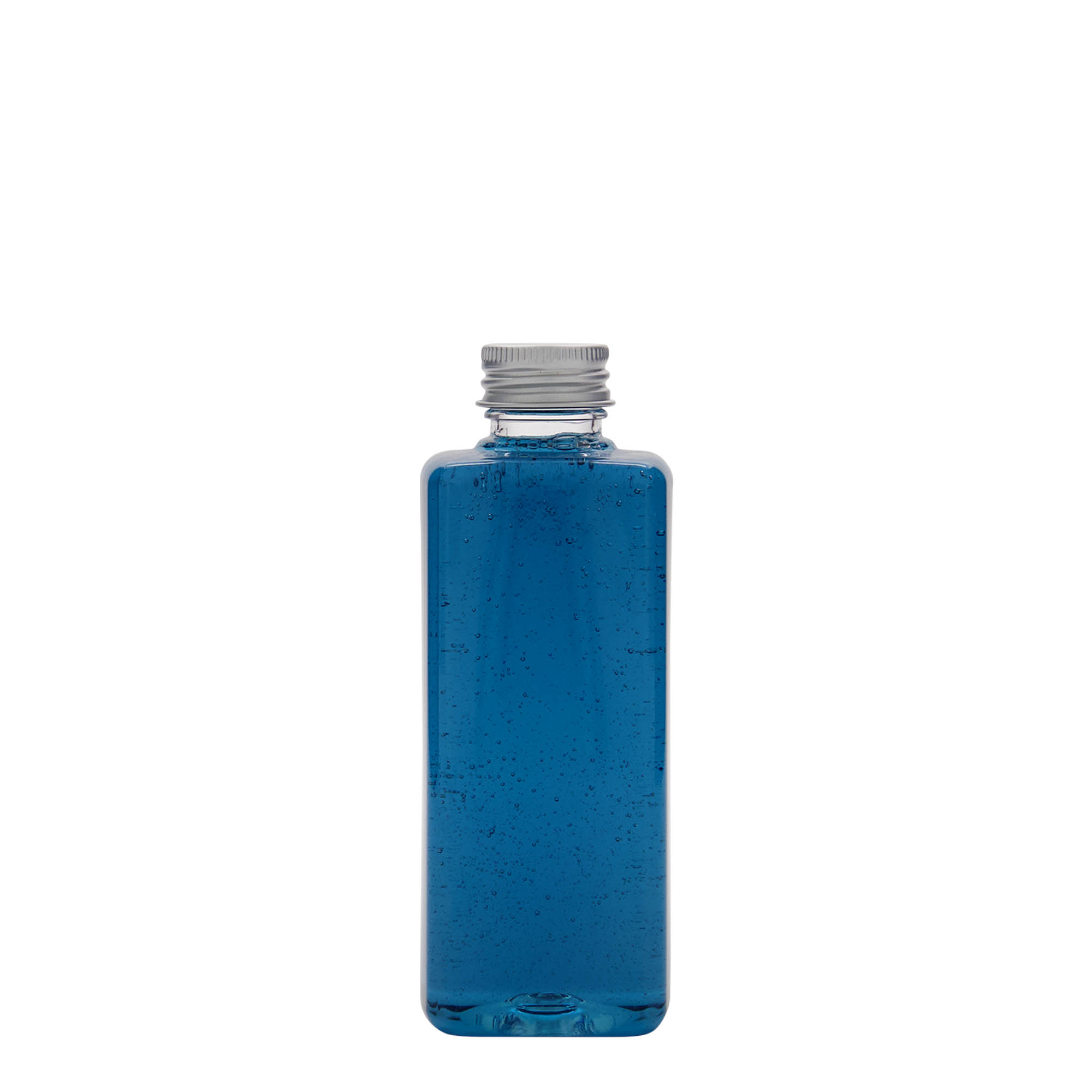 200 ml PET-pullo 'Karl', neliö, muovi, suuaukko: 24/410