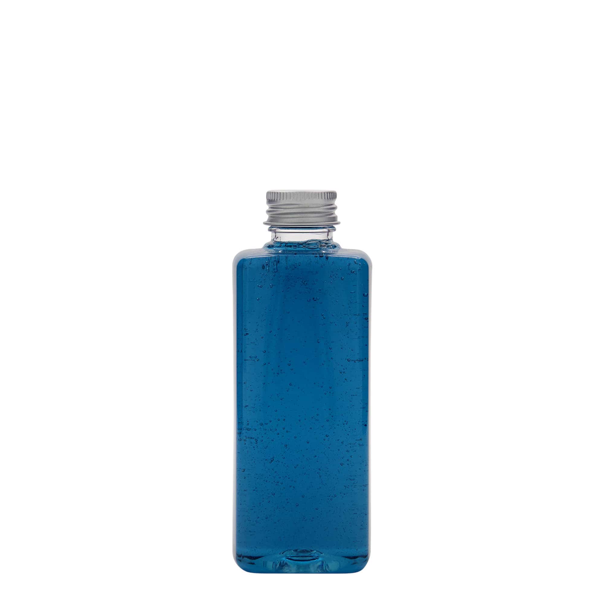 200 ml PET-pullo 'Karl', neliö, muovi, suuaukko: 24/410
