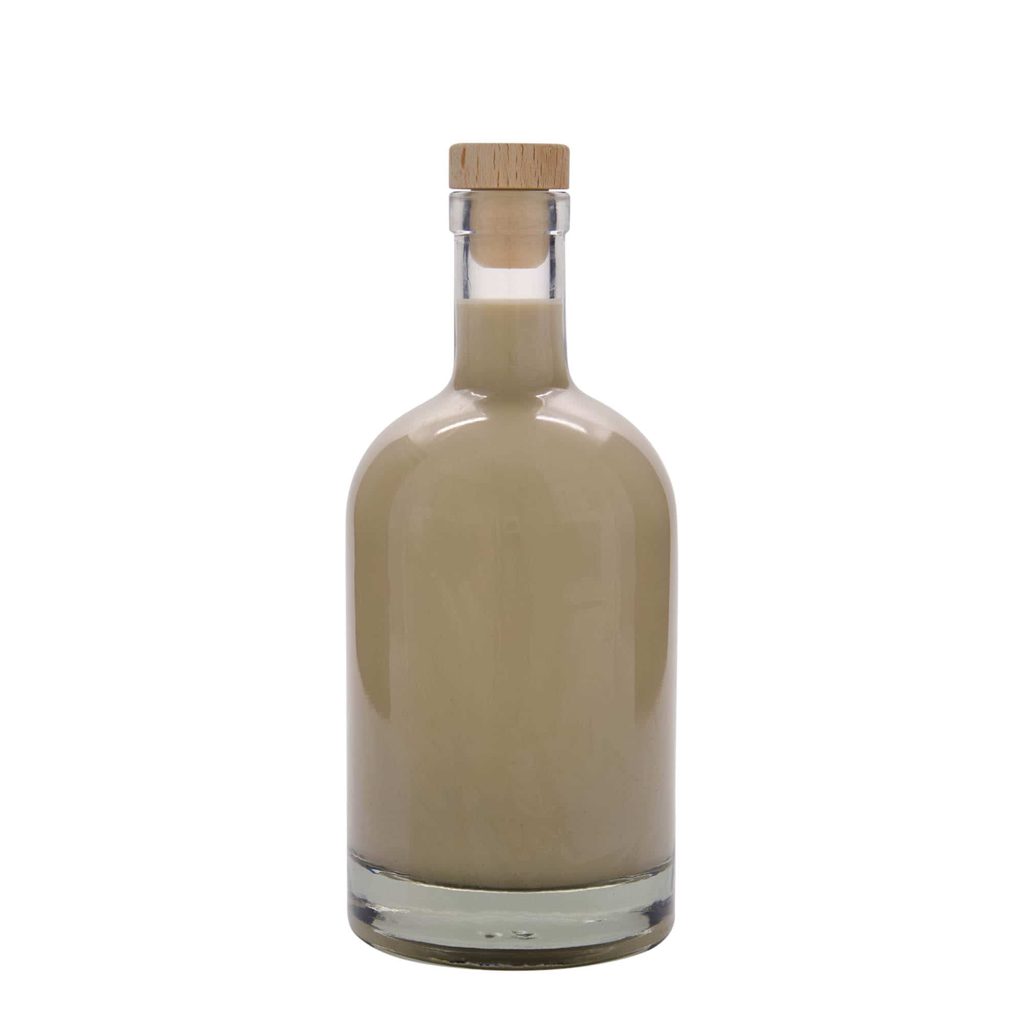 700 ml lasipullo 'First Class', suu: korkki
