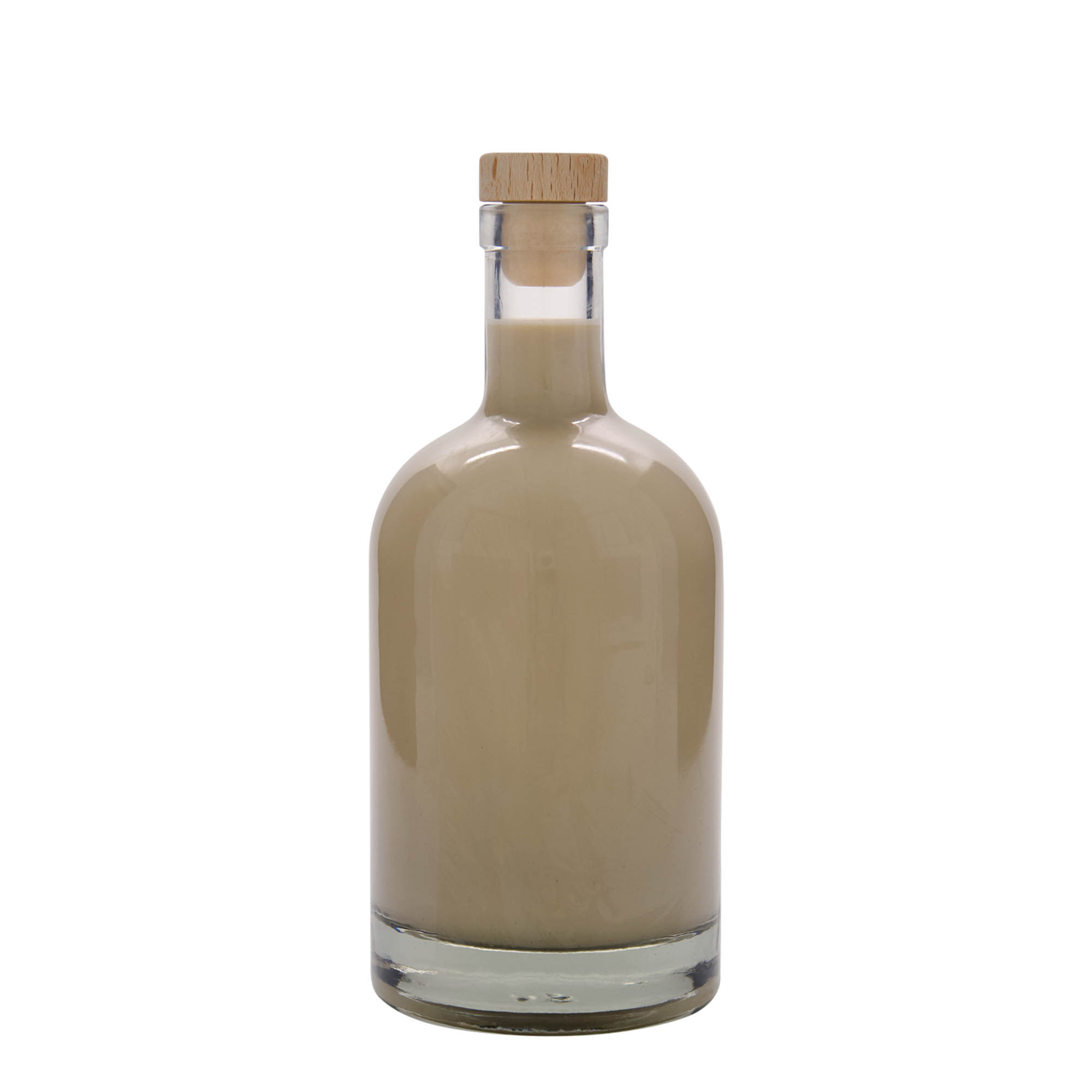 700 ml lasipullo ”First Class”, suuaukko: korkki