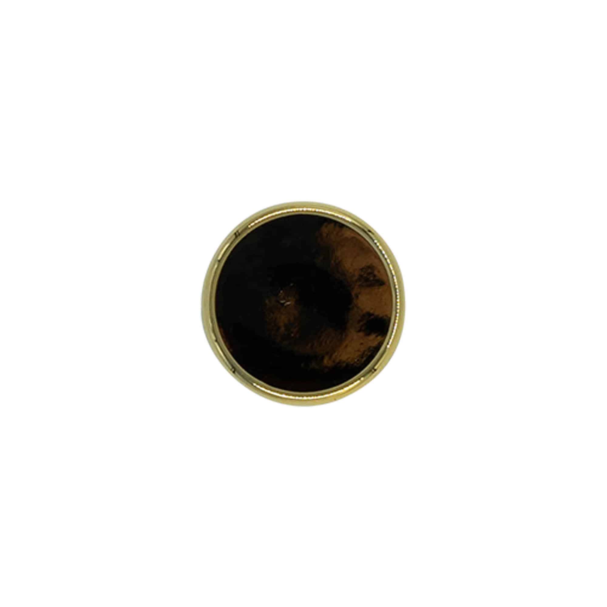 Kahvakorkki 19 mm, muovia, kulta, suukappaleelle: korkki