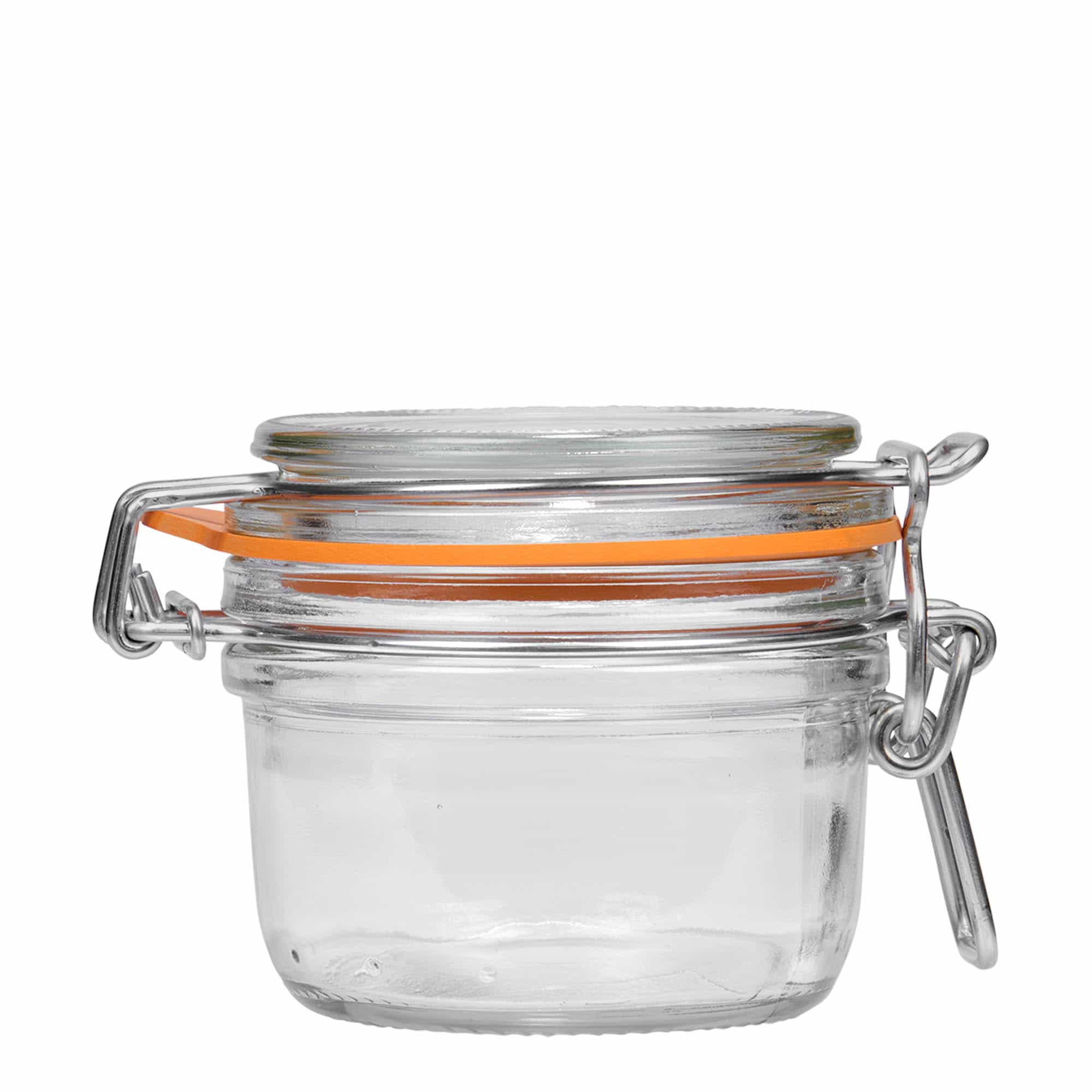 125 ml patenttikorkillinen lasipurkki 'Le Parfait Super Terrine', suu: patenttikorkki 125 ml patenttikorkillinen lasipurkki 'Le Parfait Super Terrine', suu: patenttikorkki