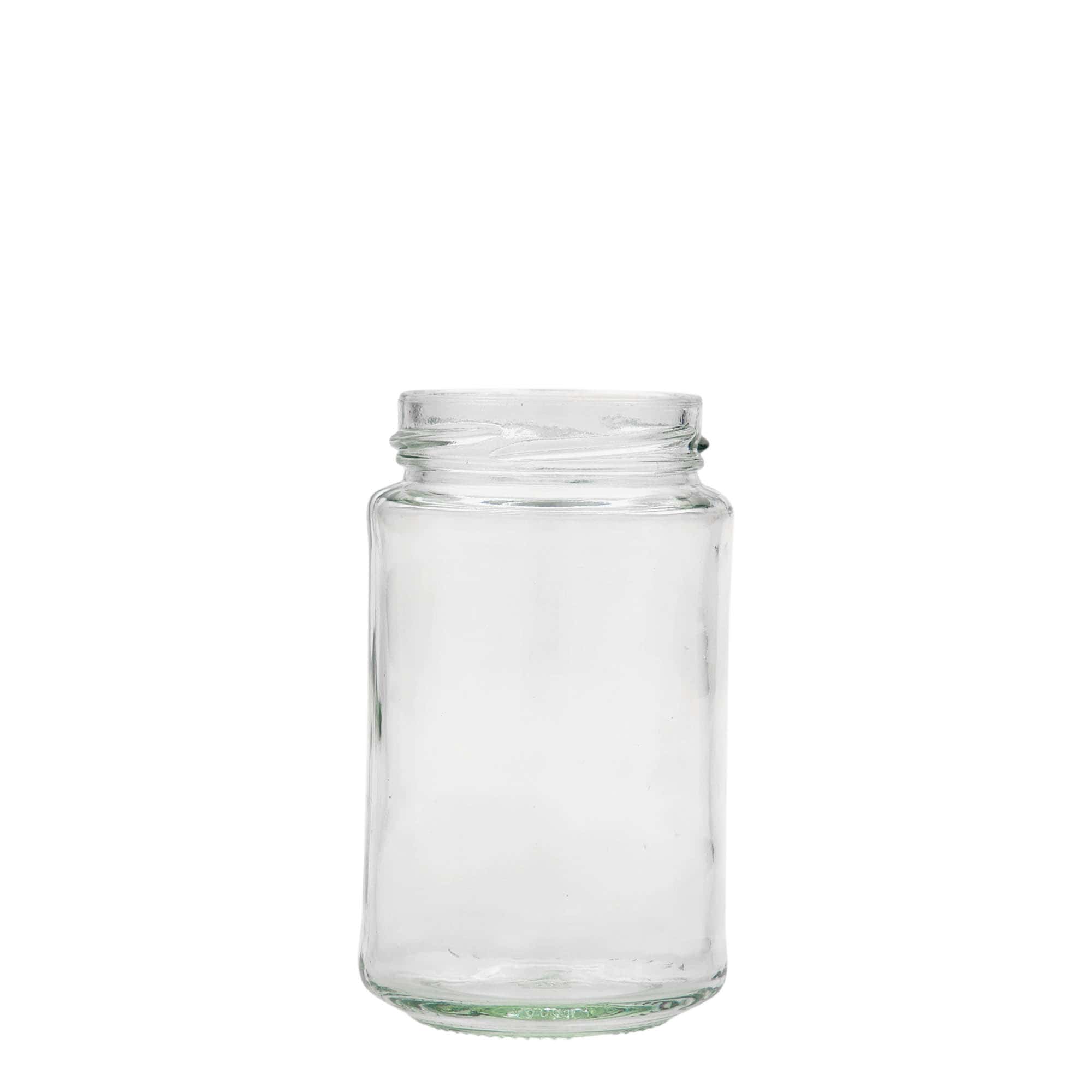 250 ml korkea pyöreä lasi, suuaukko: Twist-off (TO 58)