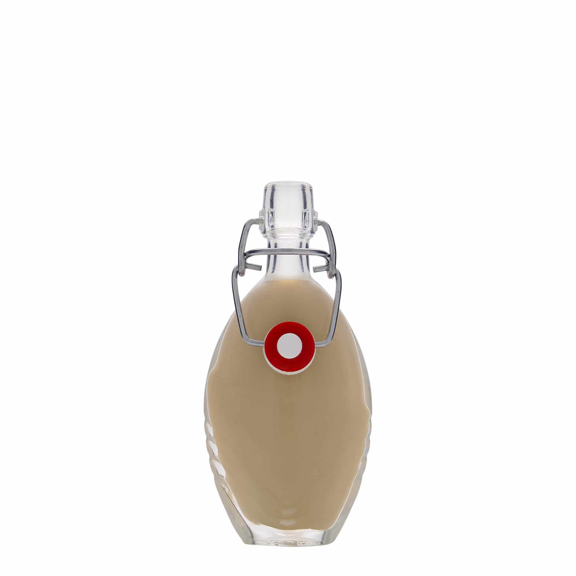 40 ml lasipullo 'Florence', soikea, suu: patenttikorkki