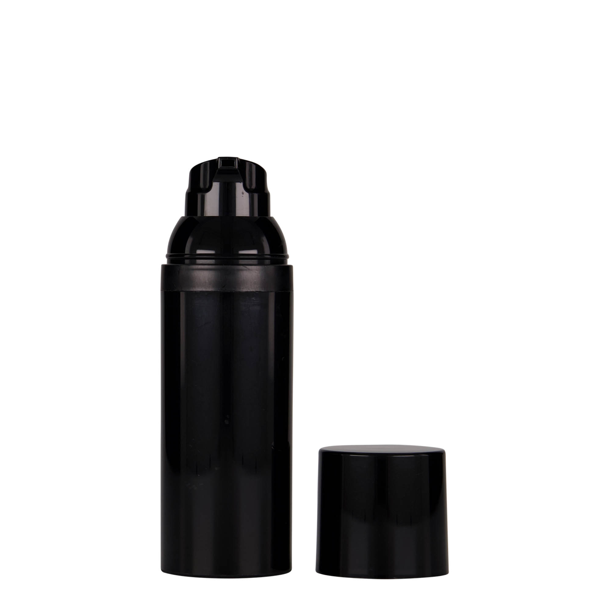 50 ml Airless-annostelija 'Mezzo', PP-muovi, musta 50 ml Airless-annostelija 'Mezzo', PP-muovi, musta