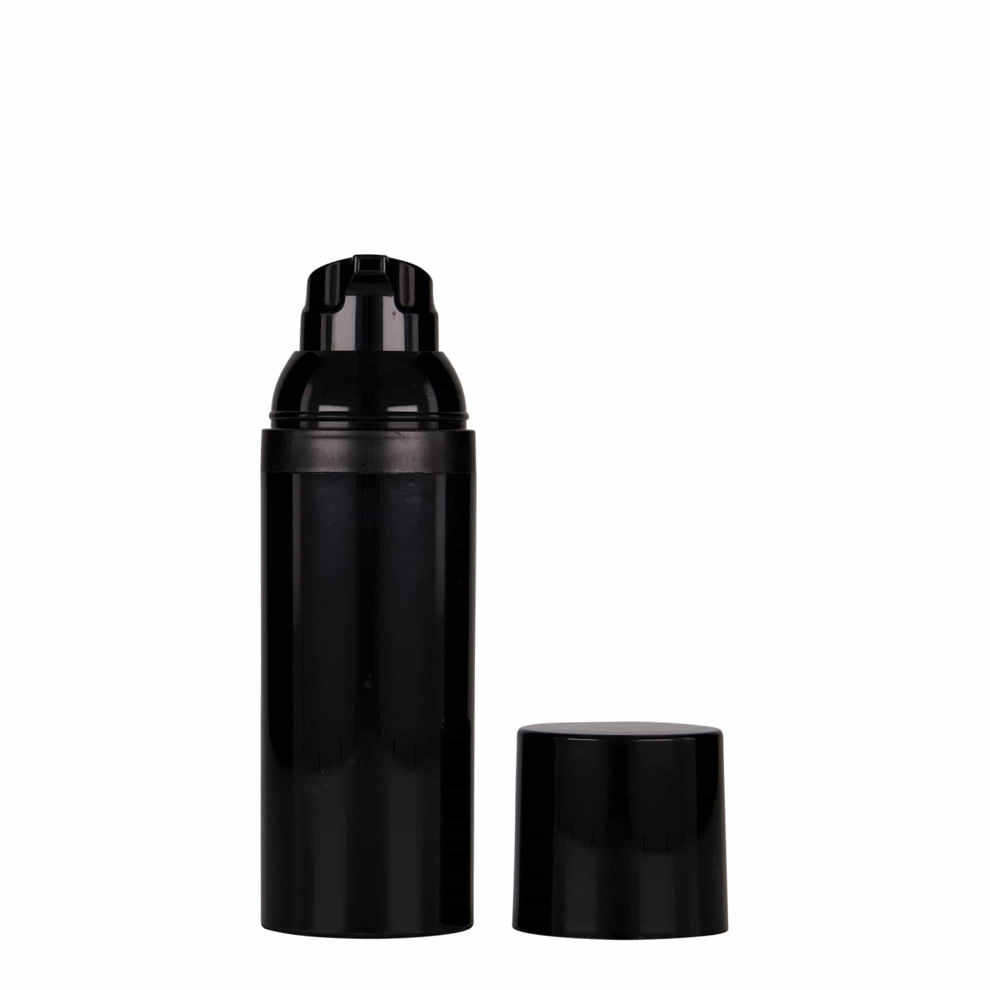 50 ml Airless-annostelija 'Mezzo', PP-muovi, musta