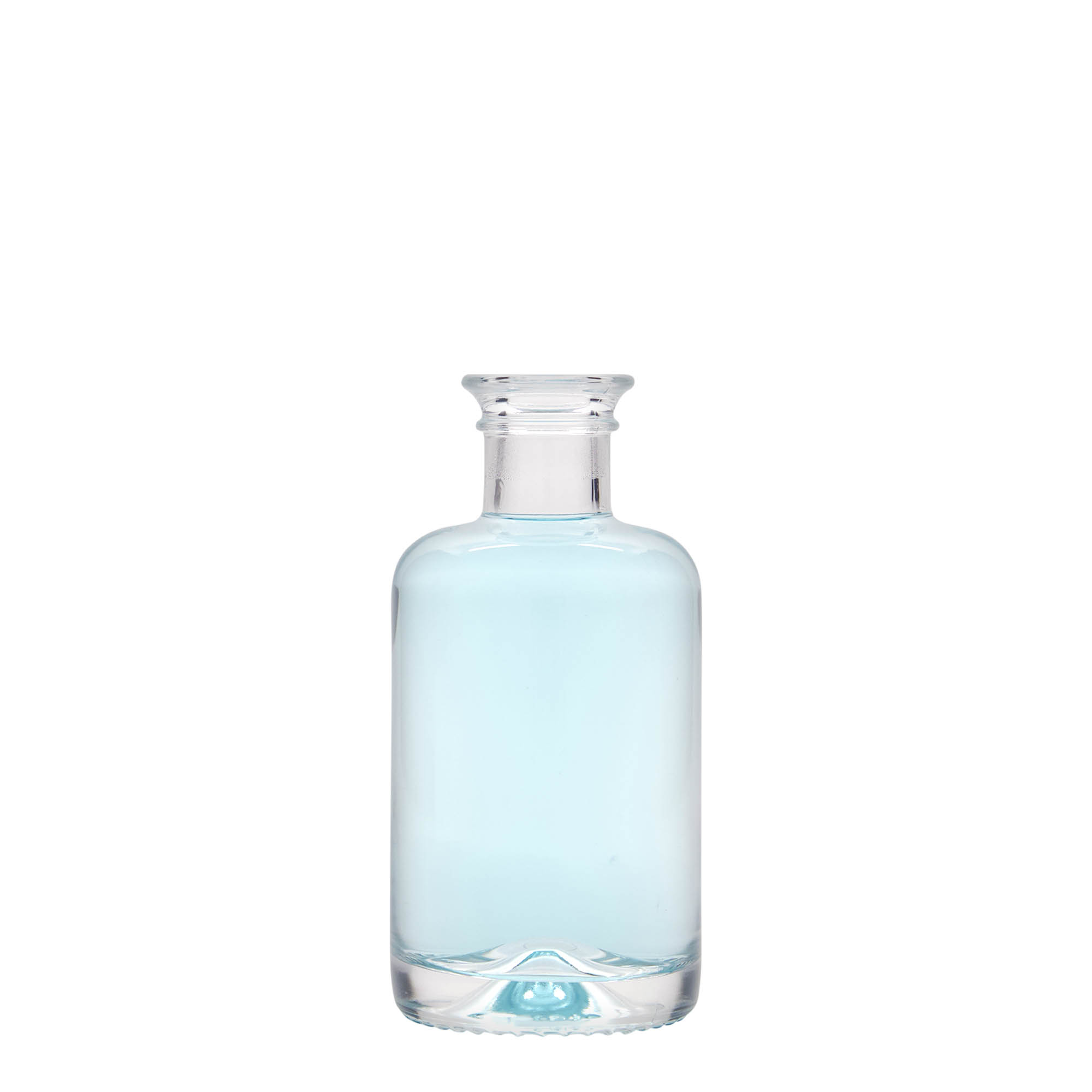 100 ml lasipullo apteekkarille, suuaukko: korkki