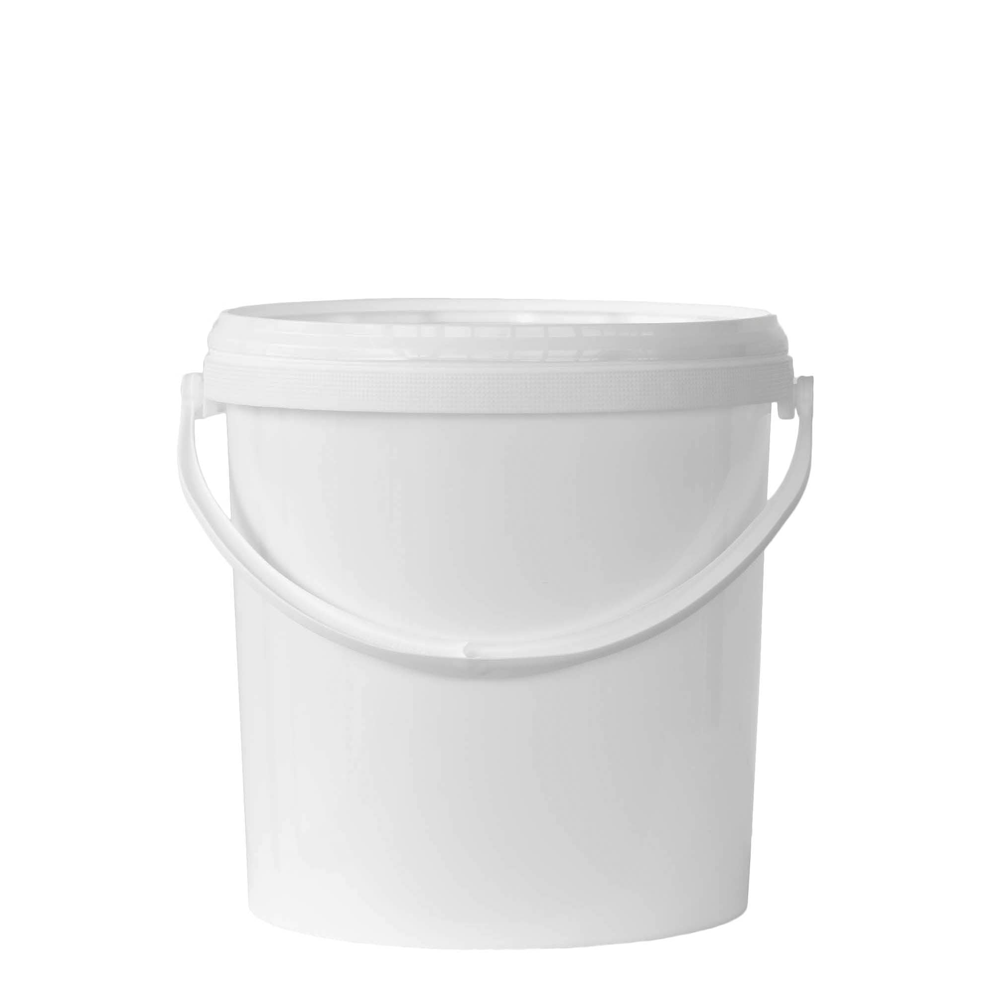 10 l ämpäri, PP-muovi, valkoinen