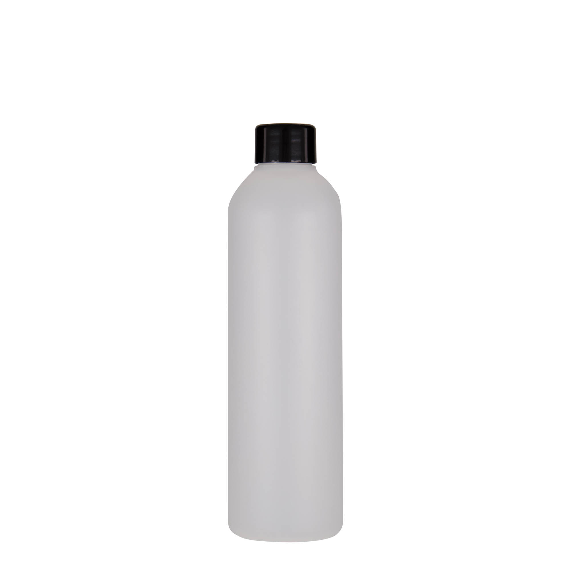 250 ml muovipullo 'Tuffy', HDPE, luonnonvärinen, suuaukko: 24/410