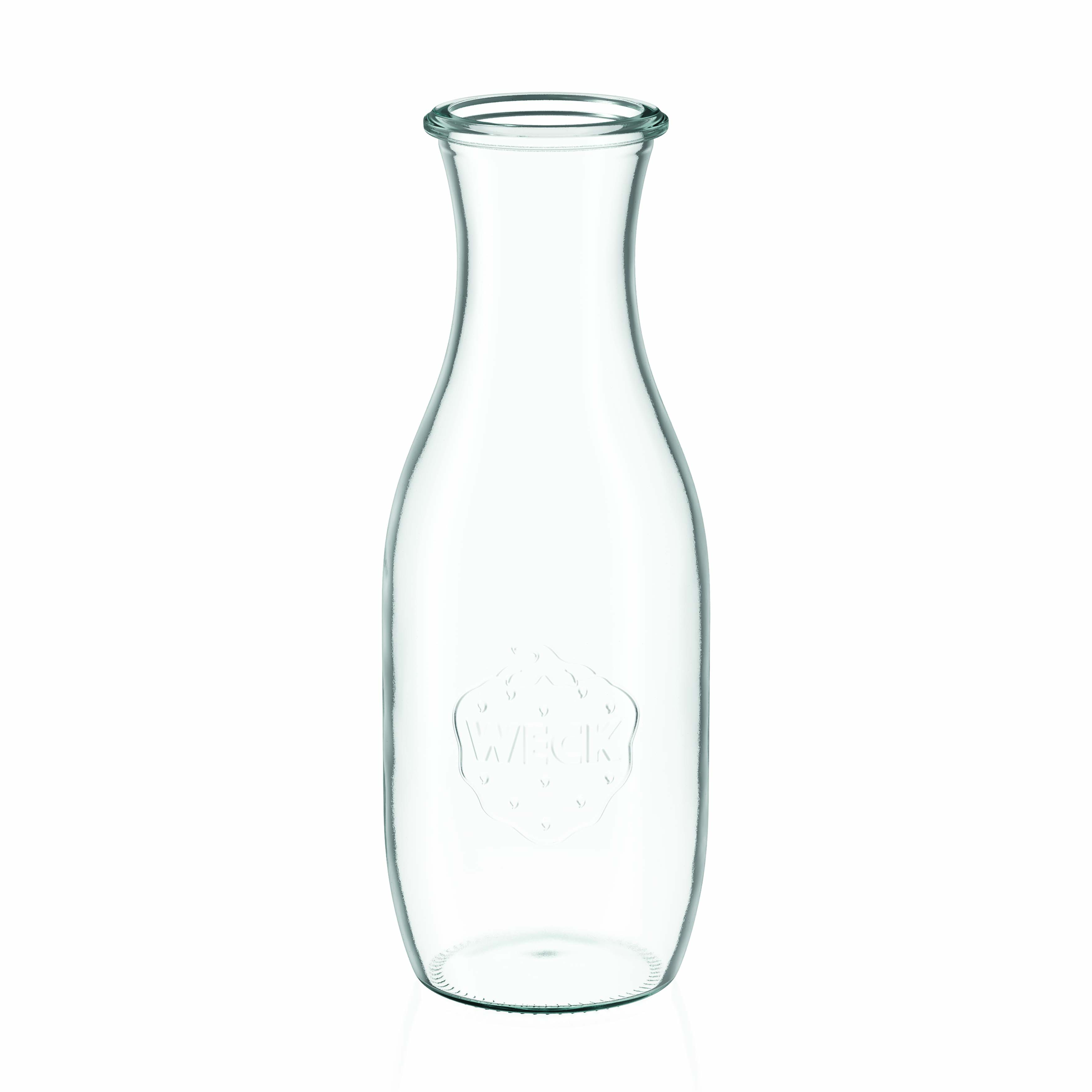1 000 ml WECK-mehupullo #, suuaukko: pyöreä reuna 1 000 ml WECK-mehupullo #, suuaukko: pyöreä reuna