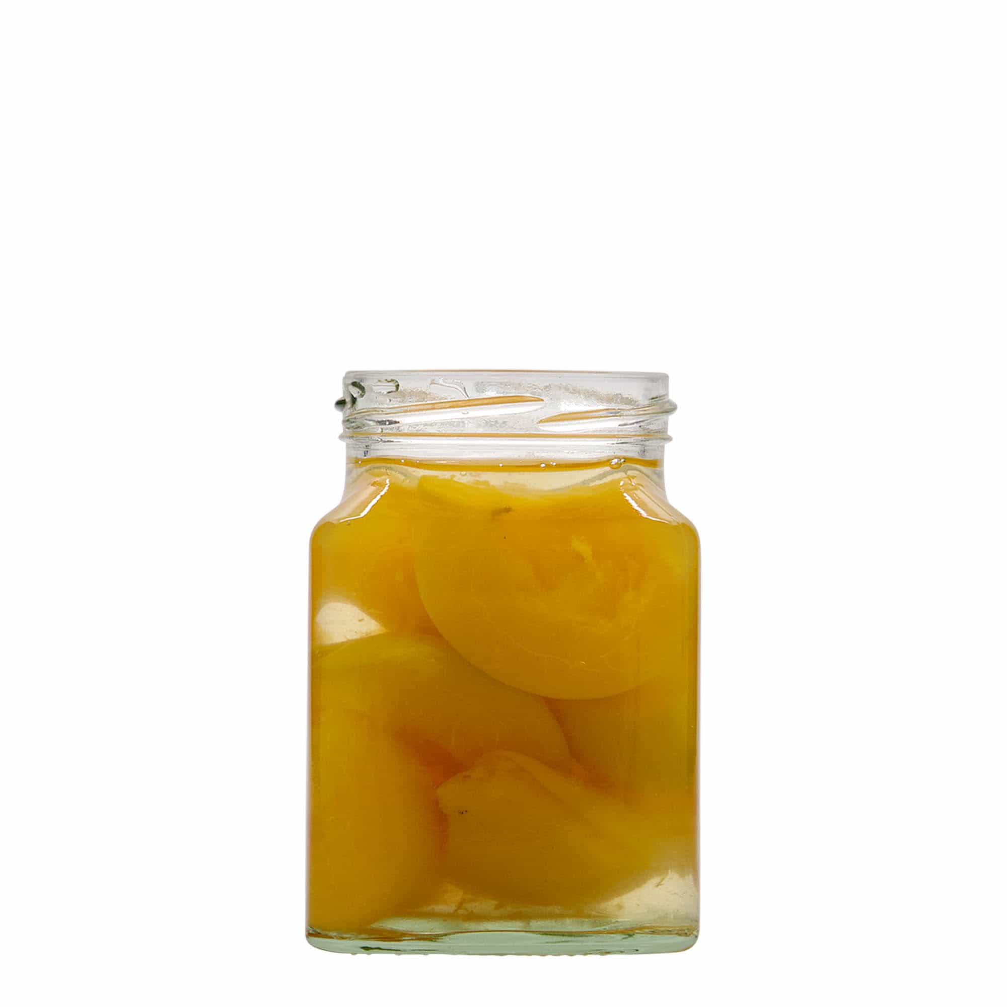 314 ml nelikulm. lasi, suu: Twist-Off (TO 63)