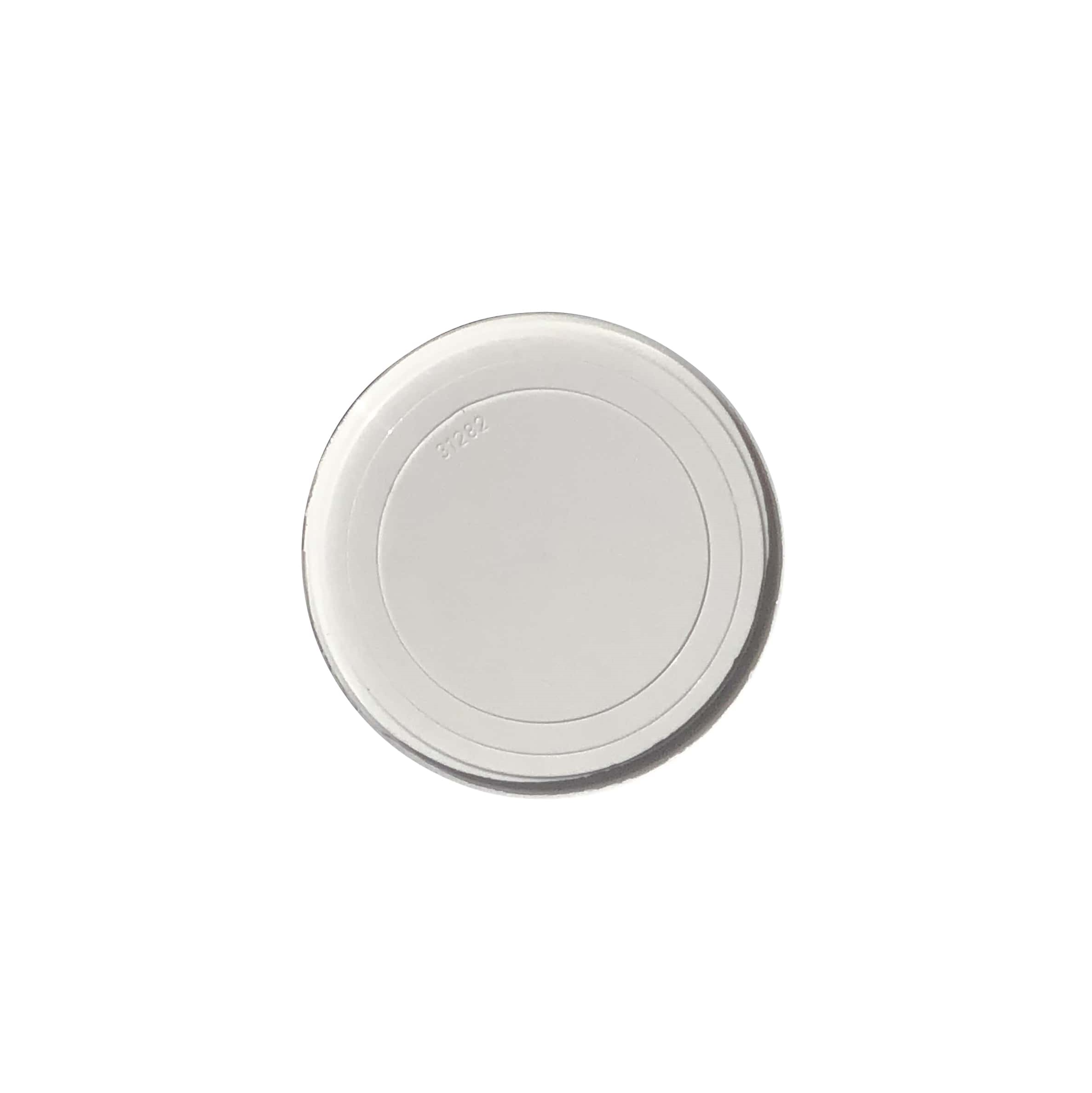 Peitekansi 50 ml:lle 'Bianca', PP-muovi, valk.