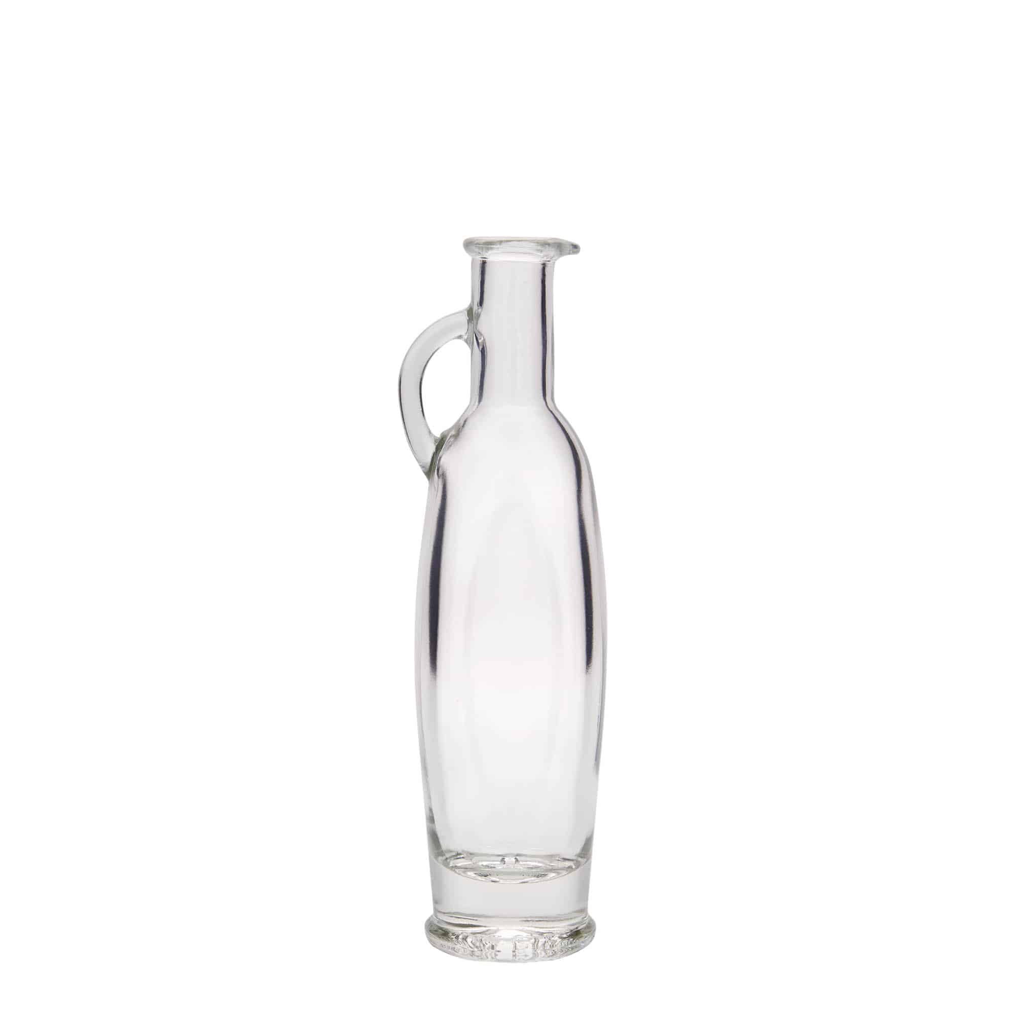 100 ml lasipullo 'Eleganta', soikea, suuaukko: korkki