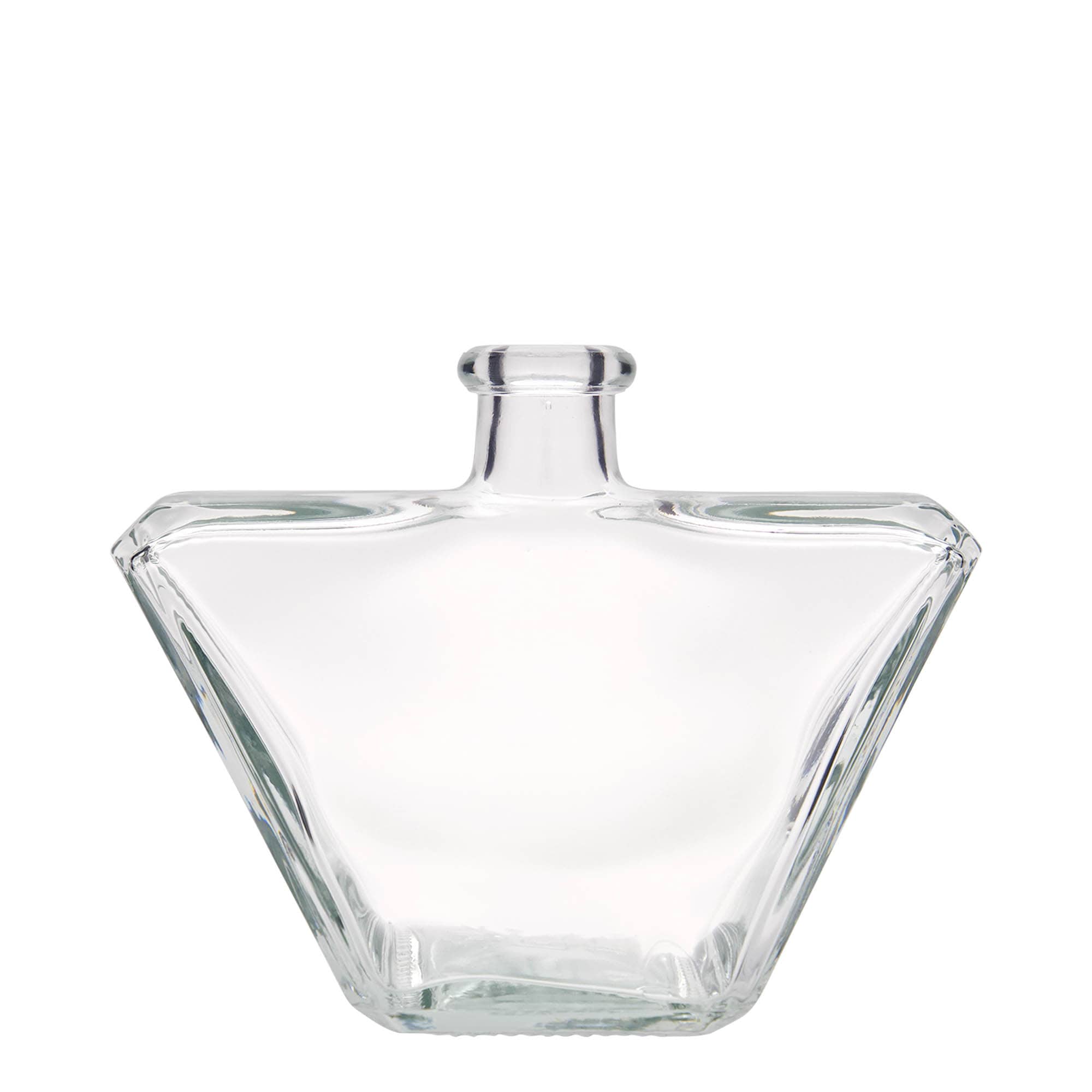 500 ml lasipullo 'Charly', suorakaide, suuaukko: korkki