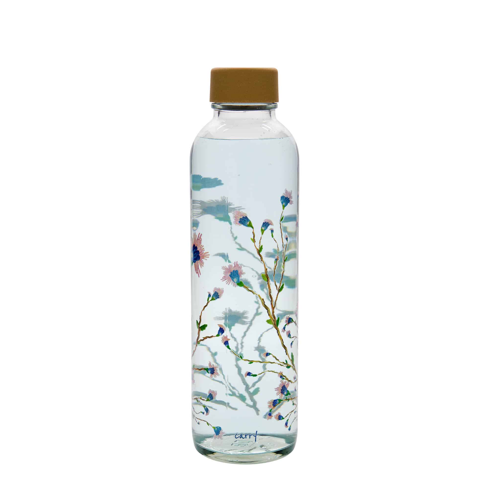 700 ml juomapullo CARRY Bottle, kuvio: Hanami, suu: Kierrekorkki