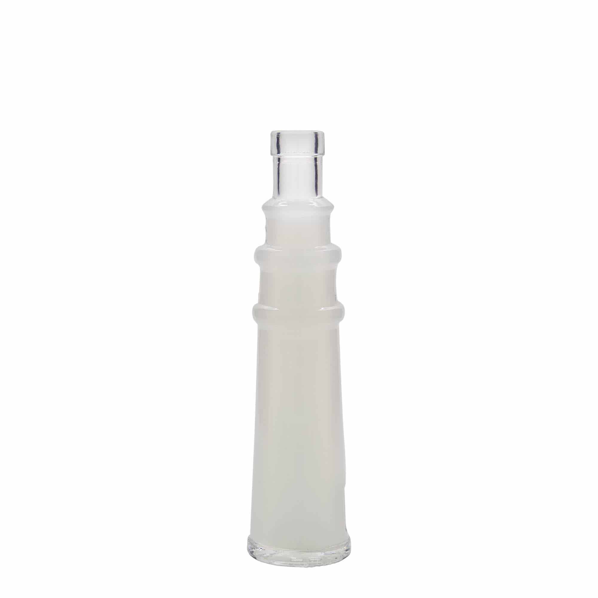 100 ml lasipullo 'Majakka', suu: korkki